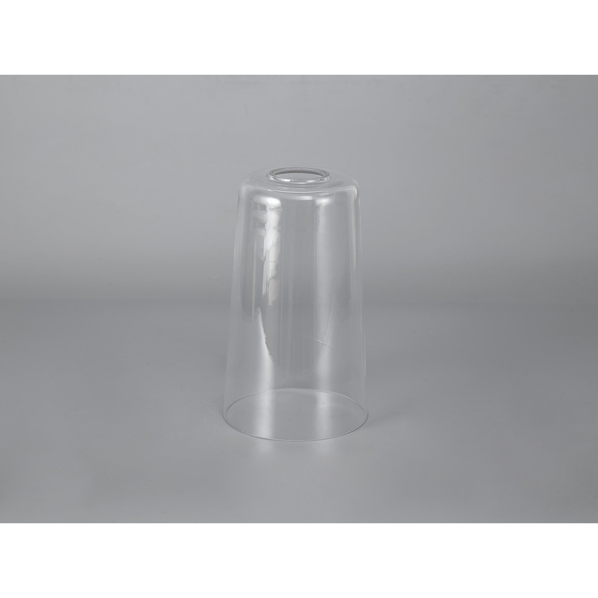 Fabula Laurel Small Cylindrical Cone Shade - Clear Glass - Shade Only