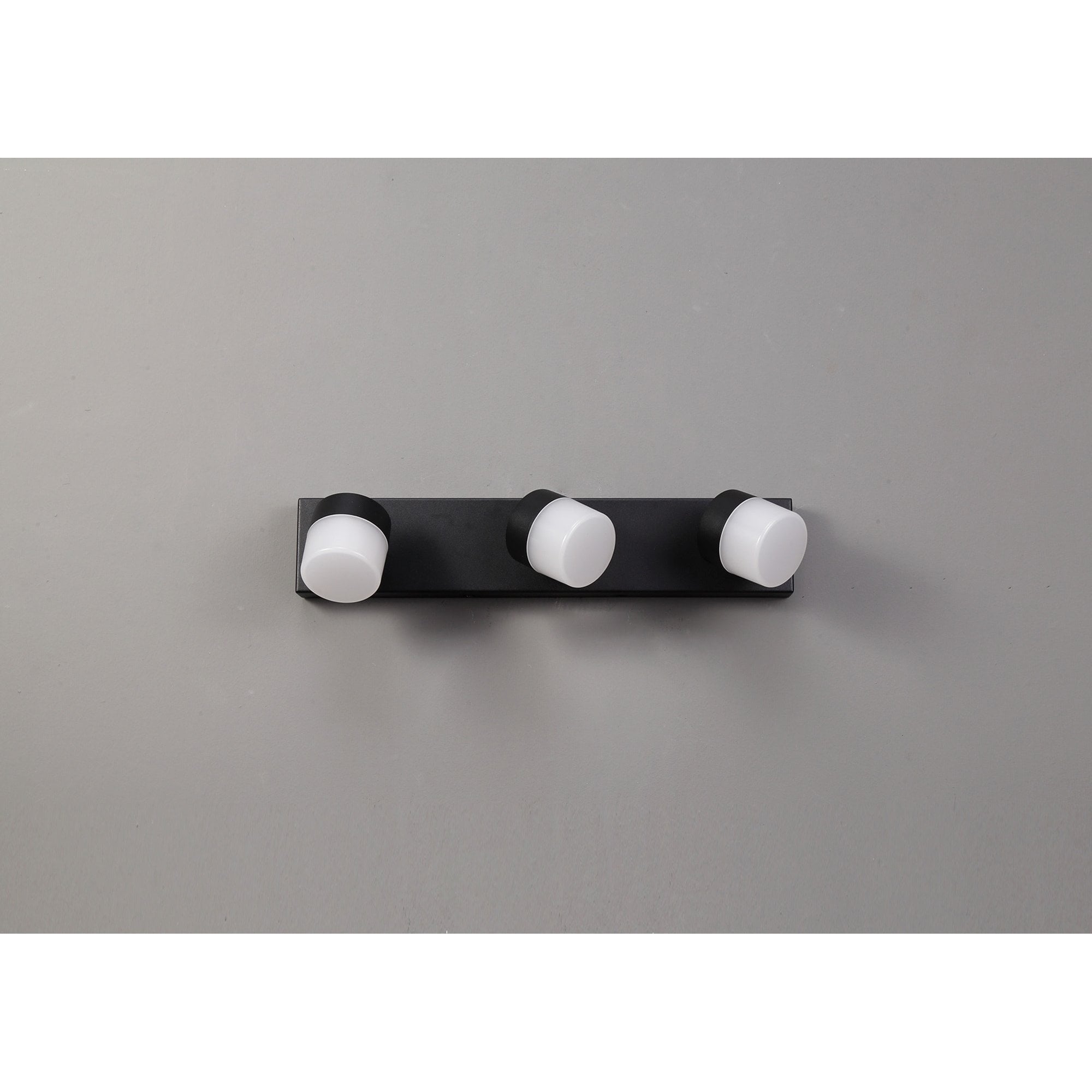 Fabula Lonsdale 3 Light Adjustable LED Flush Light - Sand Black - IP44