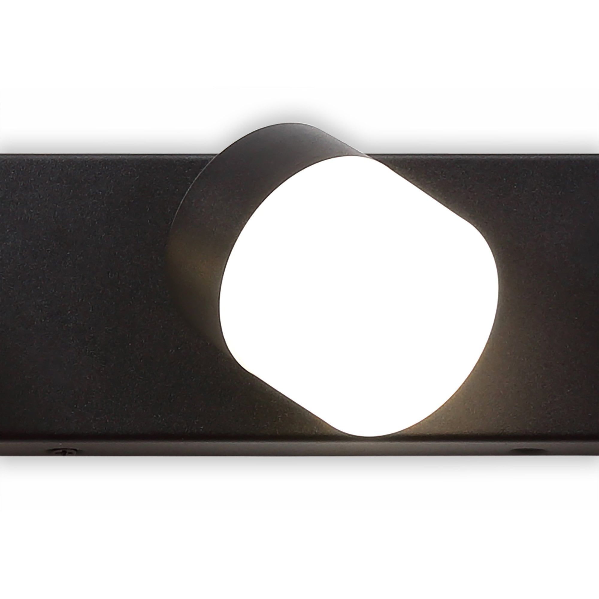 Fabula Lonsdale 3 Light Adjustable LED Flush Light - Sand Black - IP44