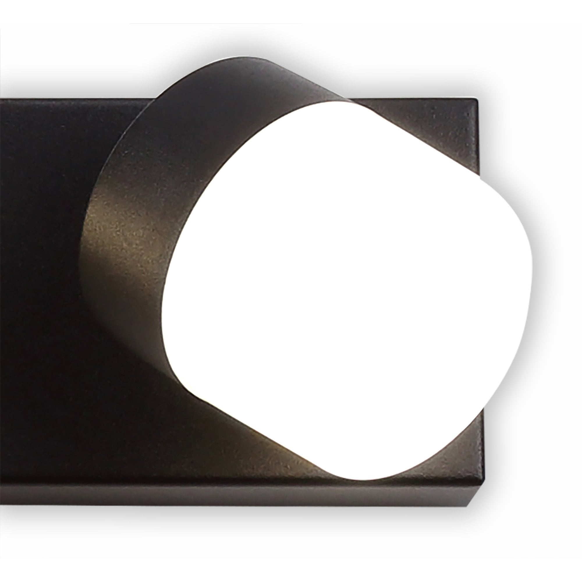 Fabula Lonsdale 3 Light Adjustable LED Flush Light - Sand Black - IP44