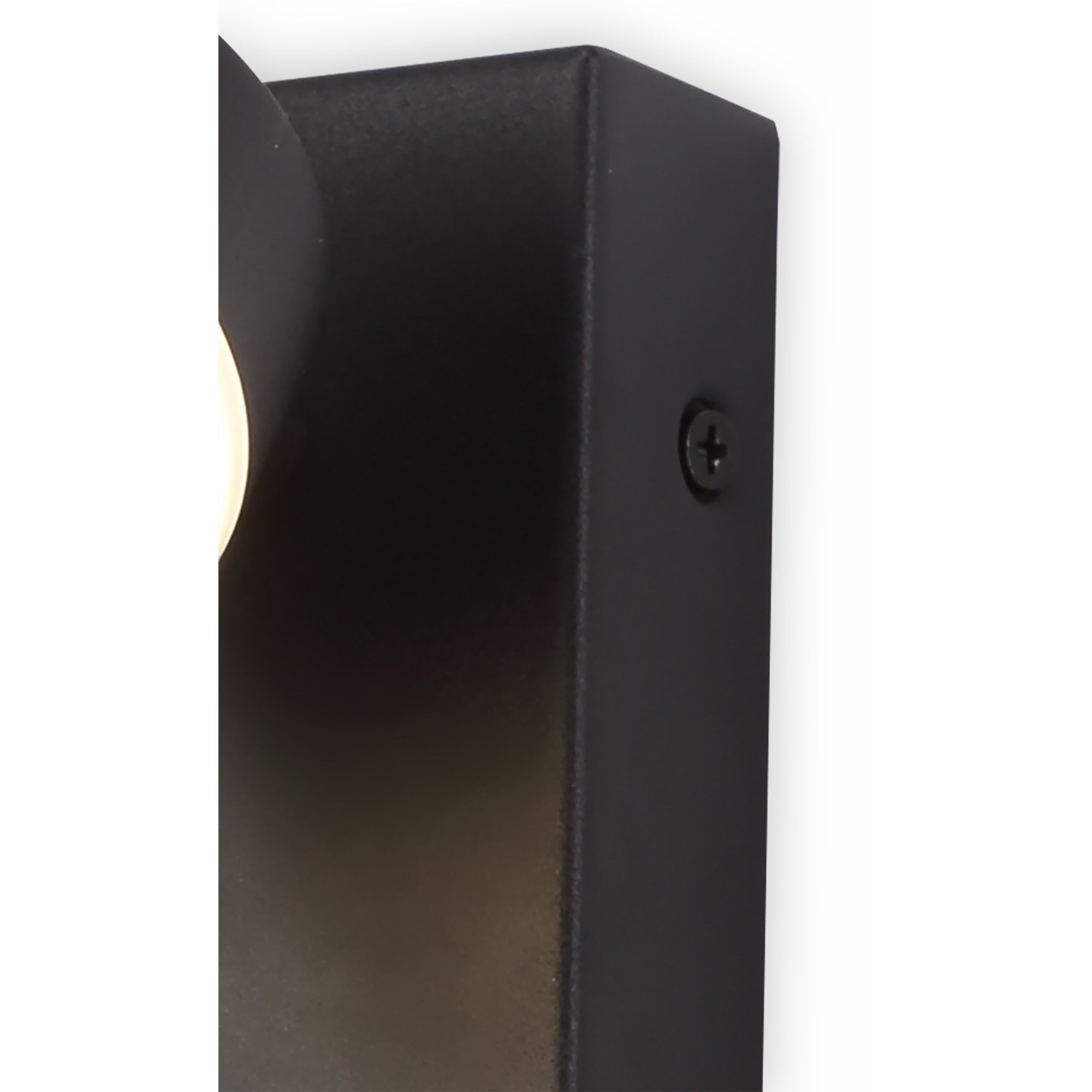 Fabula Lonsdale Single Adjustable LED Flush Light - Sand Black - IP44