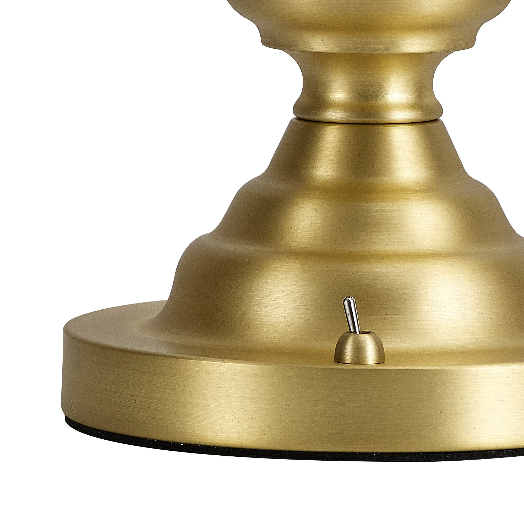 Fabula Mansfield Single Table Lamp Base - Satin Gold - Base Only