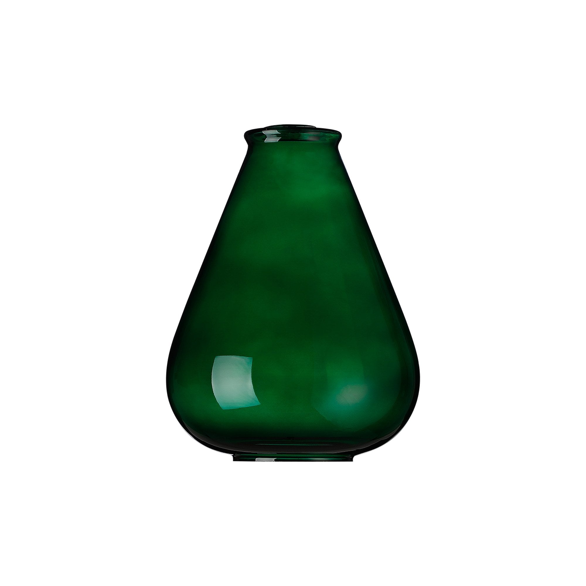 Fabula Maple Narrow Shade - Bottle Green Glass - Shade Only