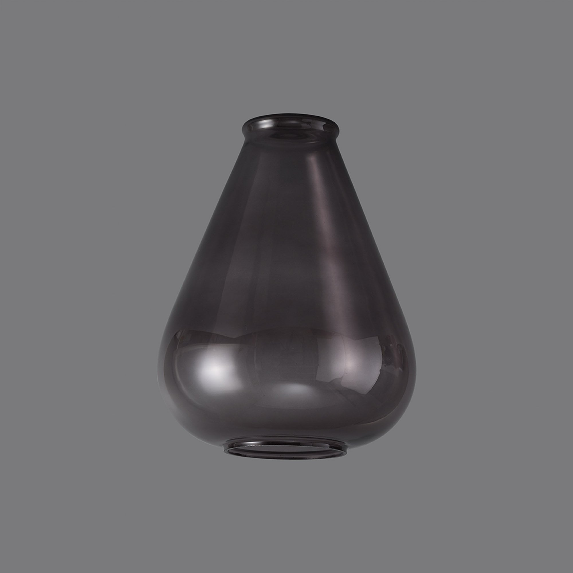 Fabula Maple Narrow Shade - Inky Black Glass - Shade Only