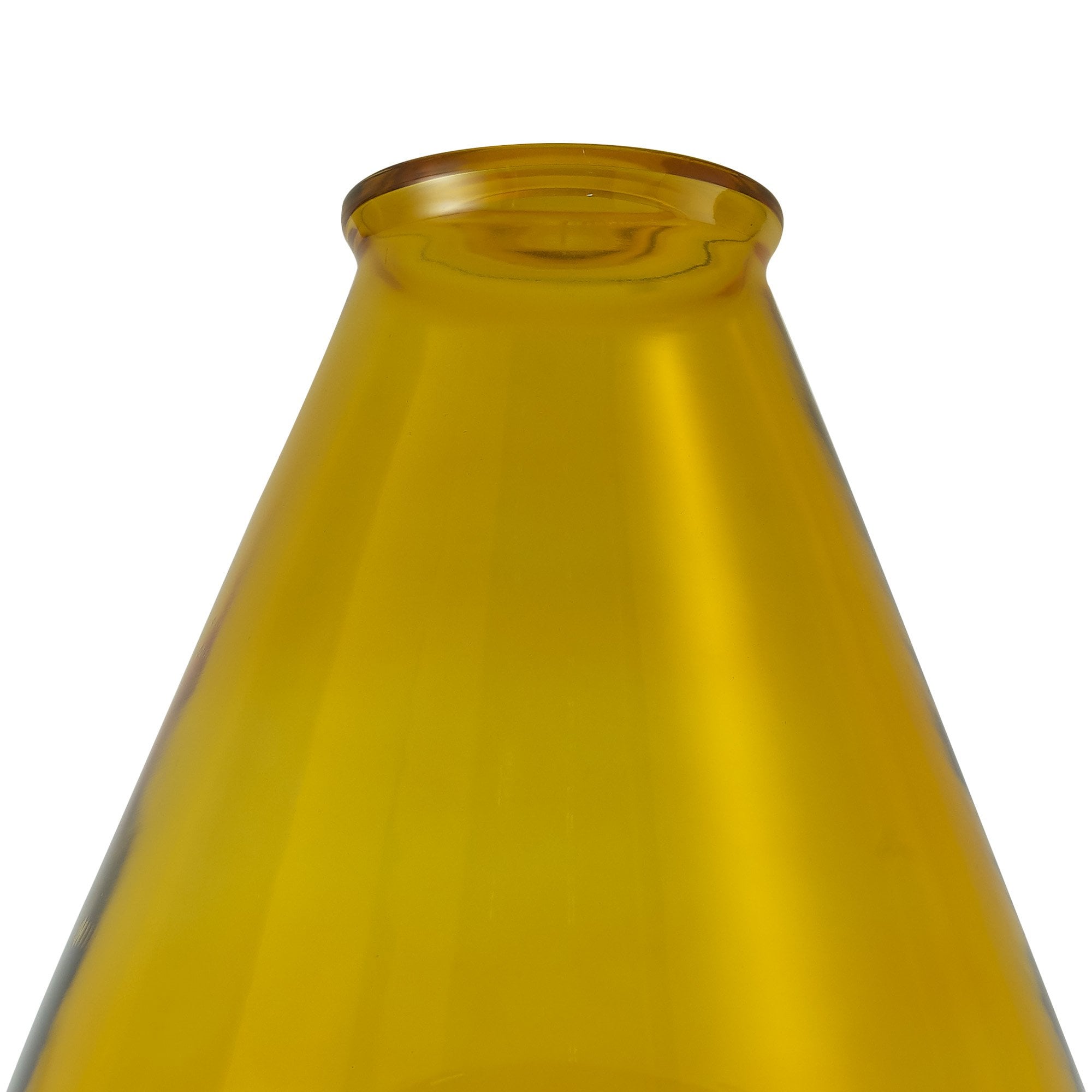 Fabula Maple Narrow Shade - Yellow Glass - Shade Only