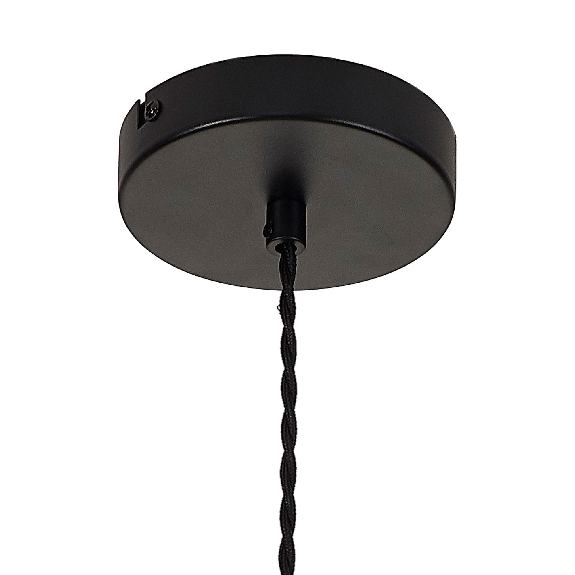 Fabula Maple Pendant Frame - Satin Black - Frame Only