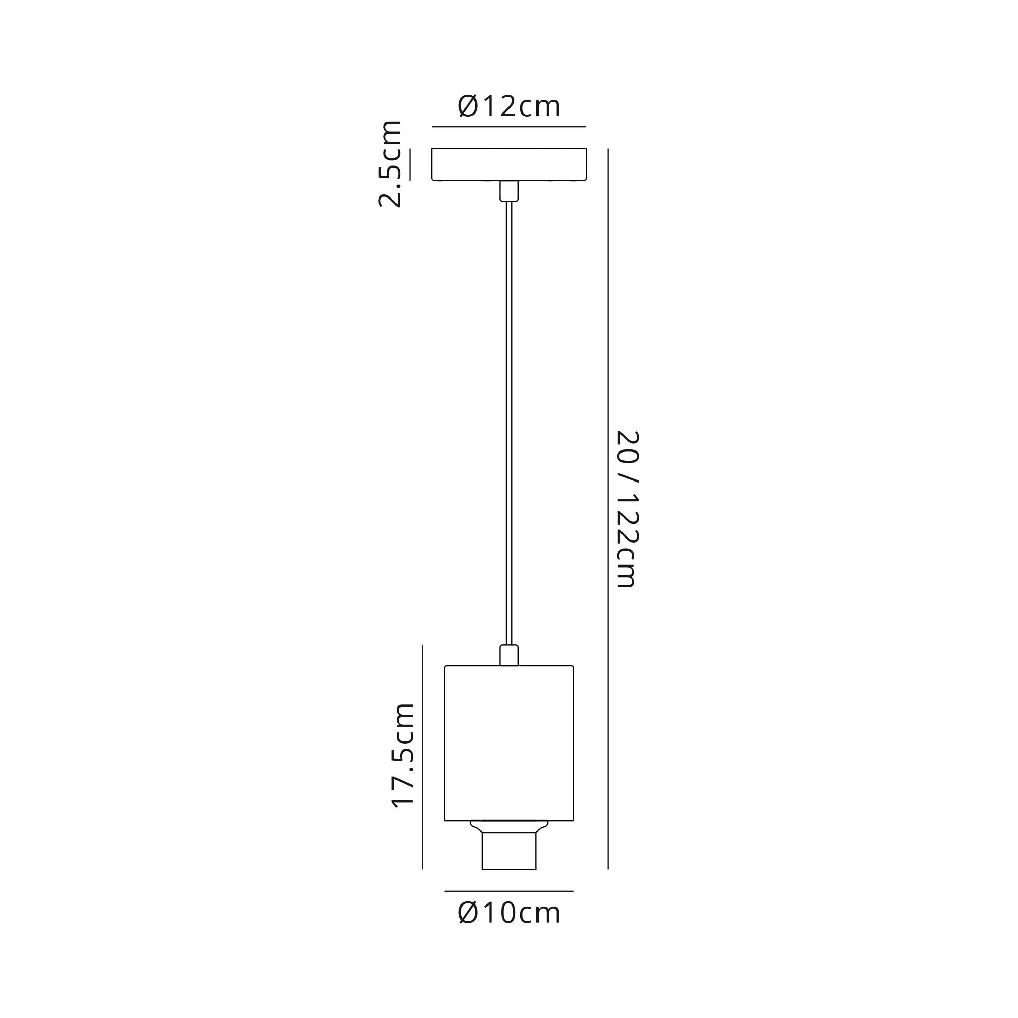 Fabula Maple Pendant Frame - Satin Nickel - Frame Only