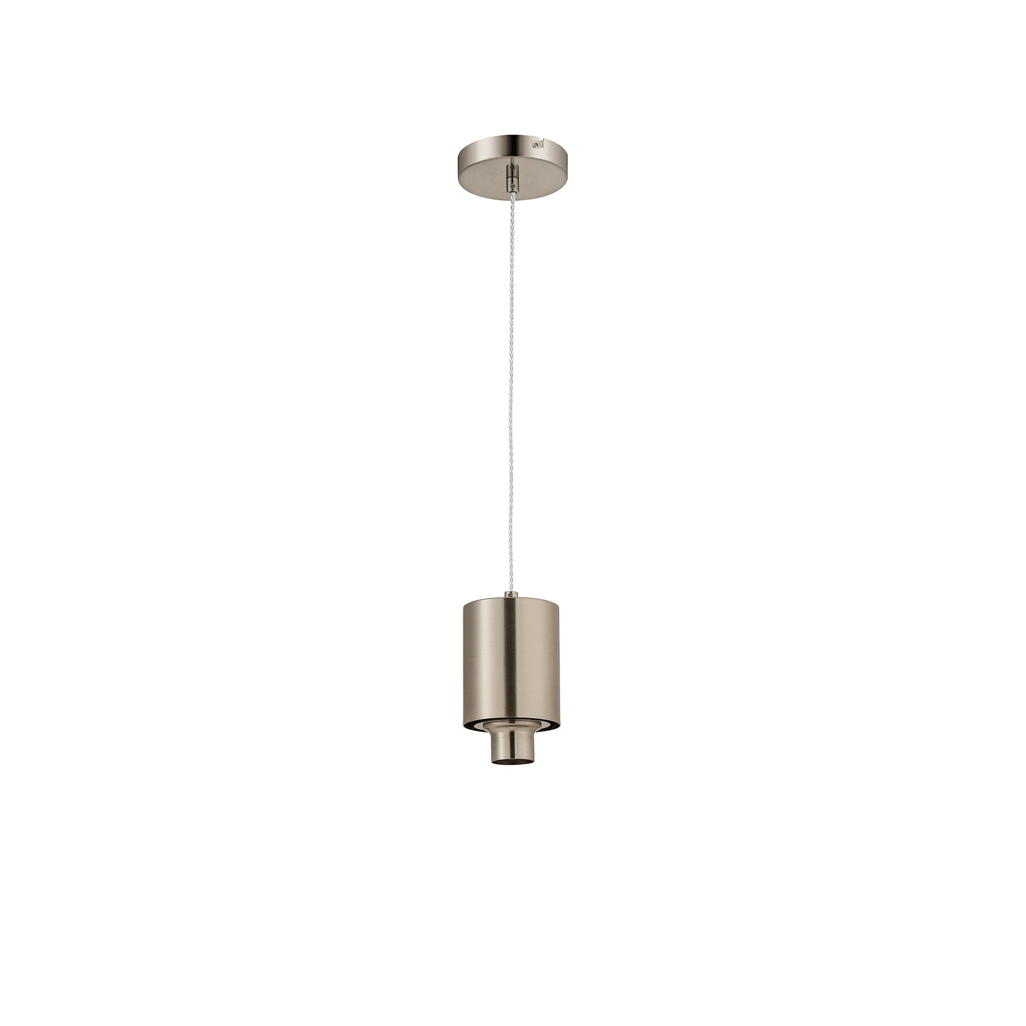 Fabula Maple Pendant Frame - Satin Nickel - Frame Only