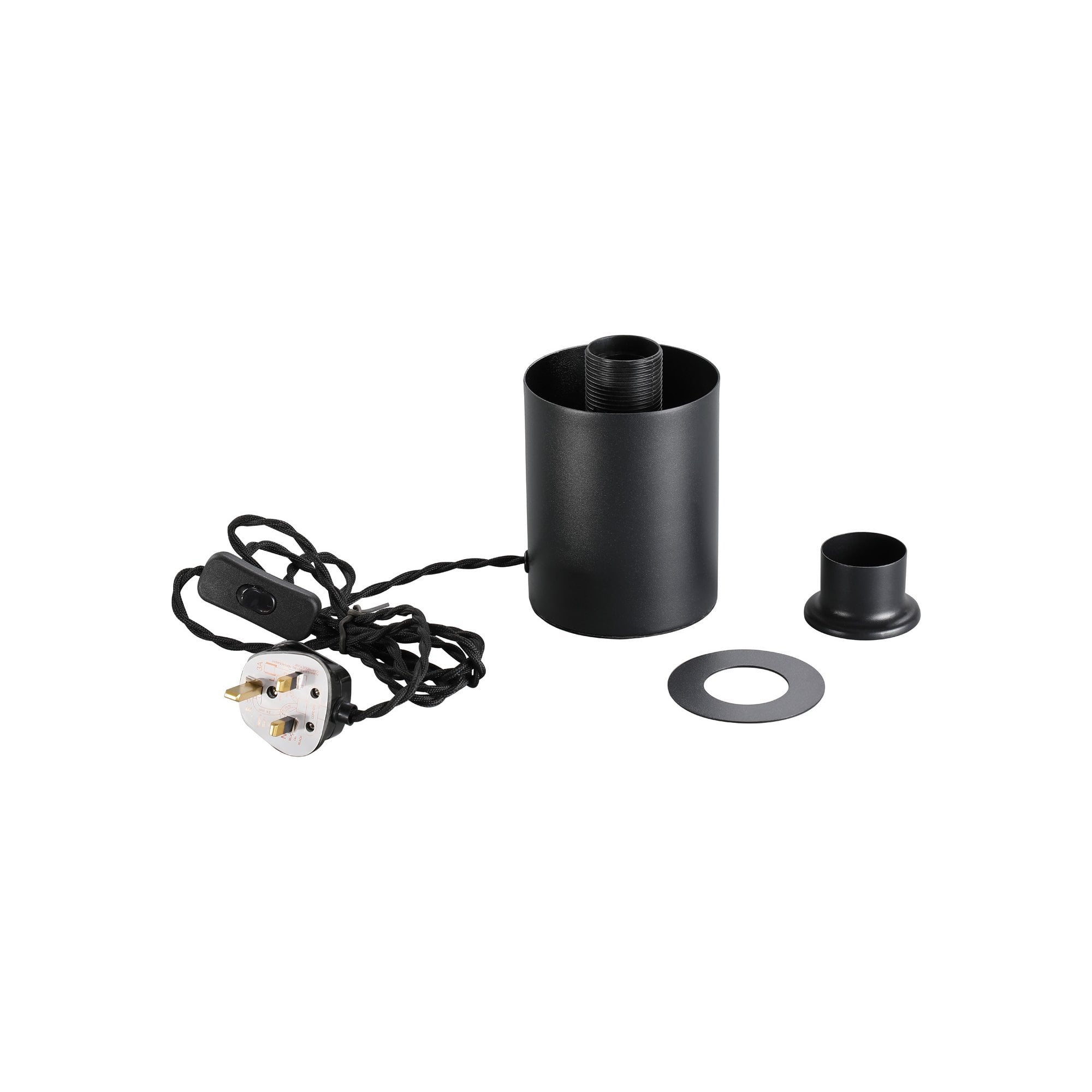 Fabula Maple Table Lamp Base - Satin Black - Base Only