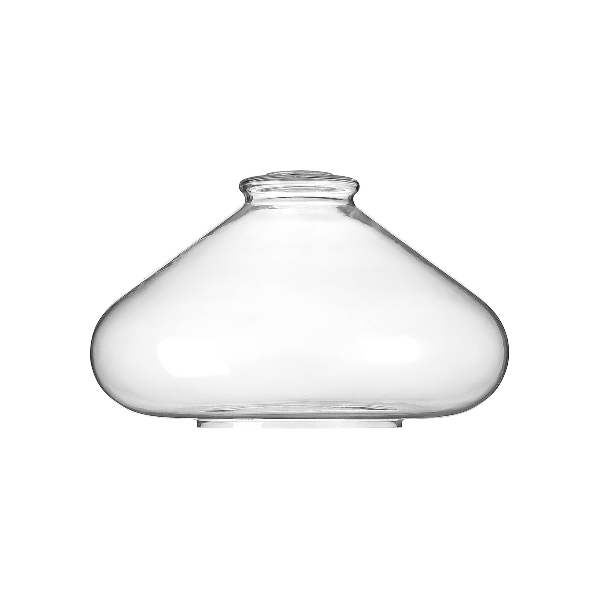 Fabula Maple Wide Shade - Clear Glass - Shade Only