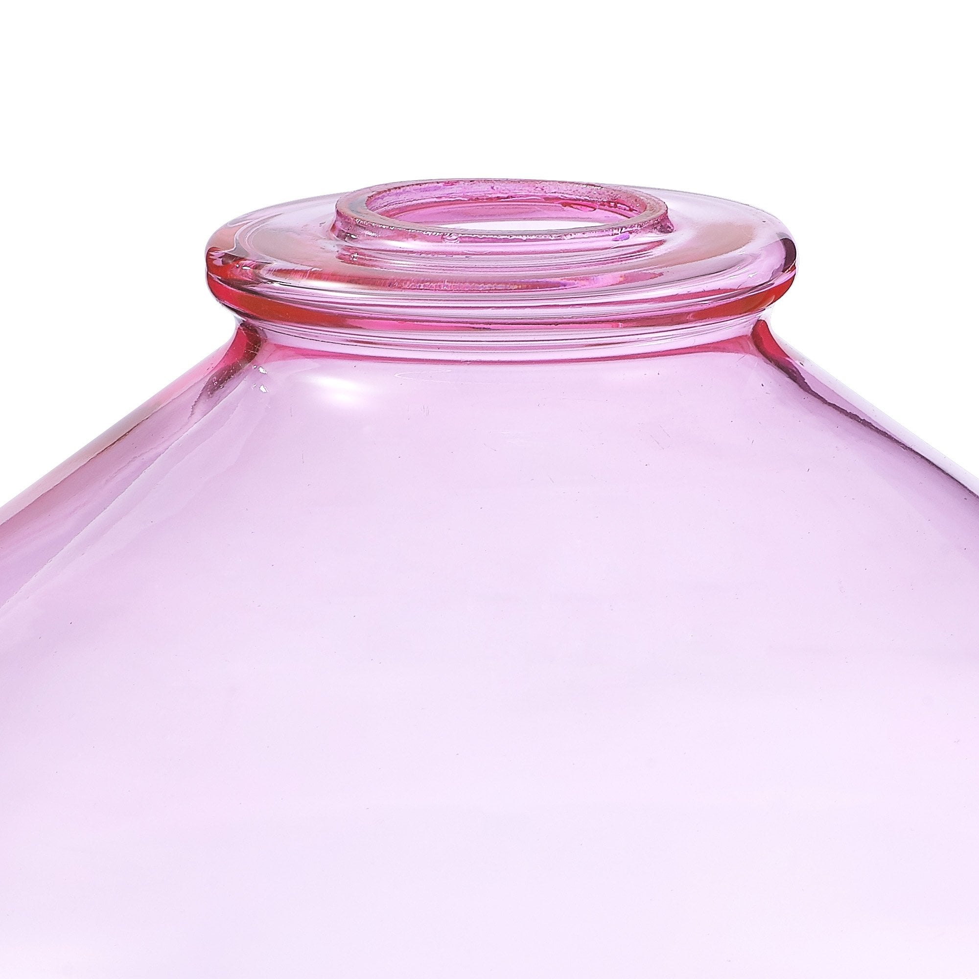 Fabula Maple Wide Shade - Pink Glass - Shade Only