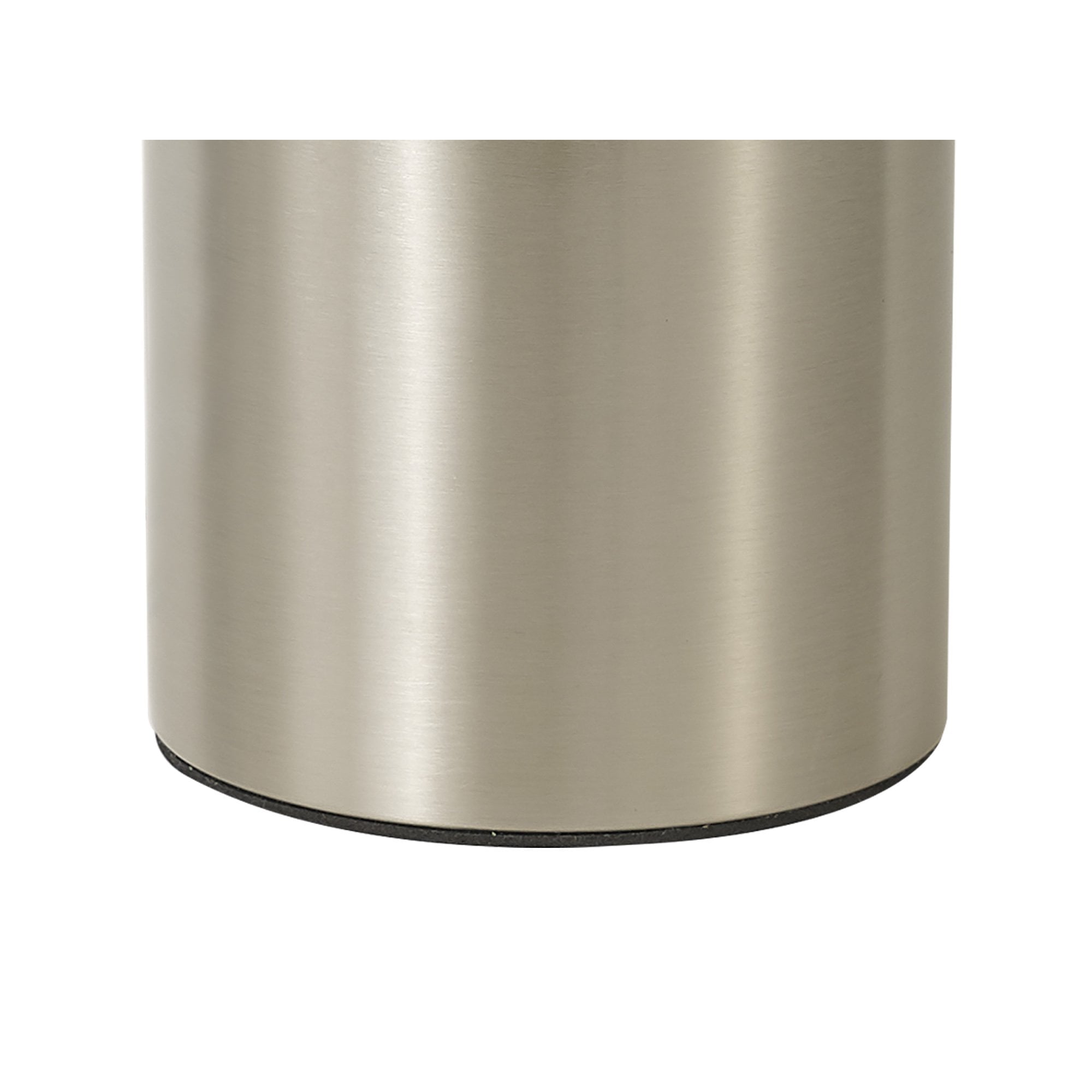 Fabula Maple Wide Table Lamp - Satin Nickel & Opal Glass