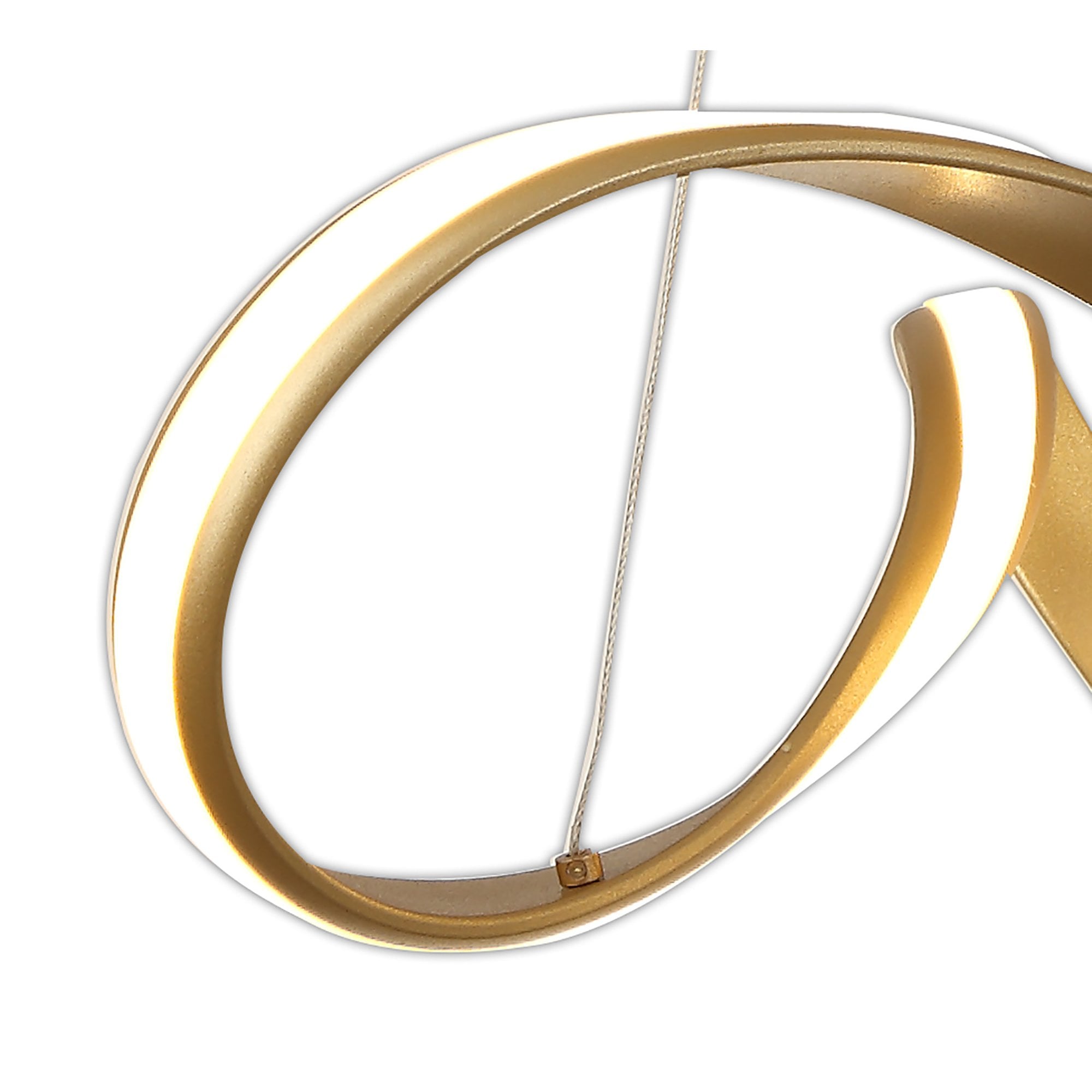 Fabula Meadow Small Dimmable LED Pendant - Sand Gold