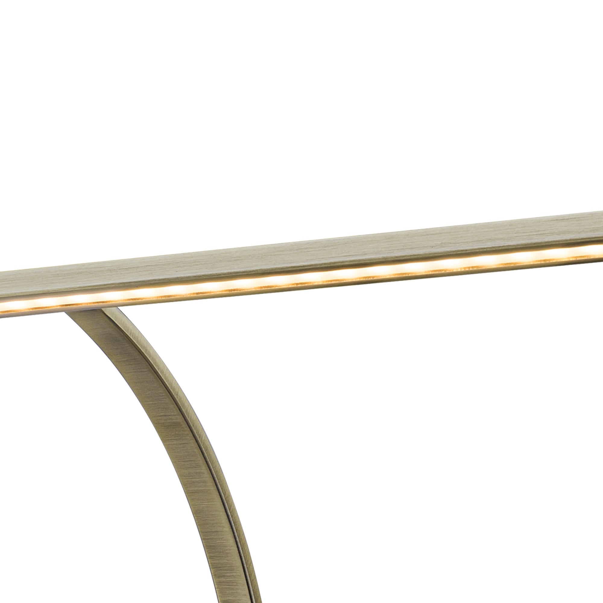 Fabula Plumtree Large 1 Arm LED Wall Lamp/Picture Light - Antique Brass