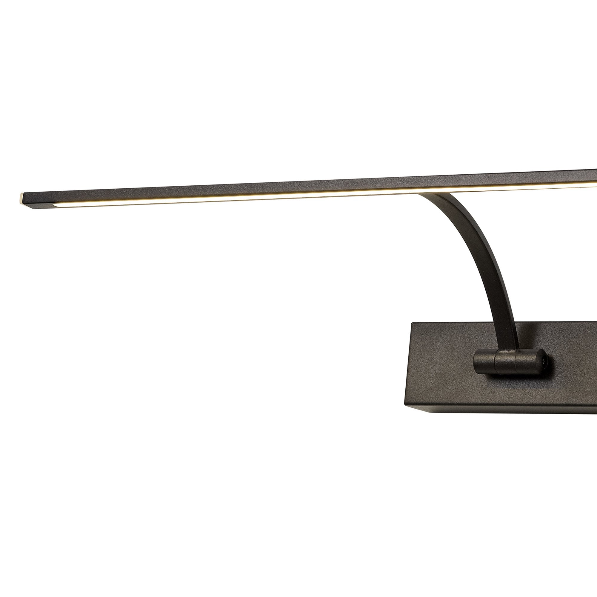 Fabula Plumtree Large 2 Arm LED Wall Lamp/Picture Light - Sand Black