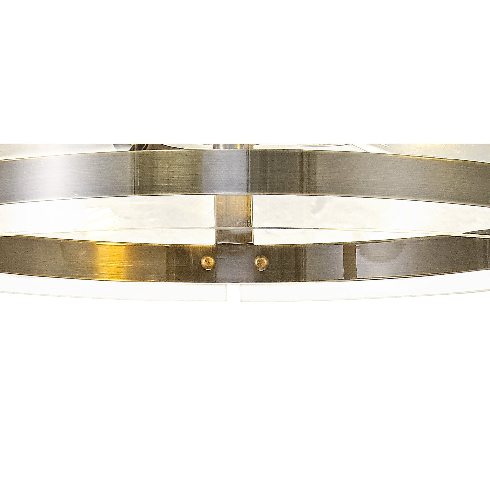 Fabula Regents 2 Light Pendant - Antique Brass