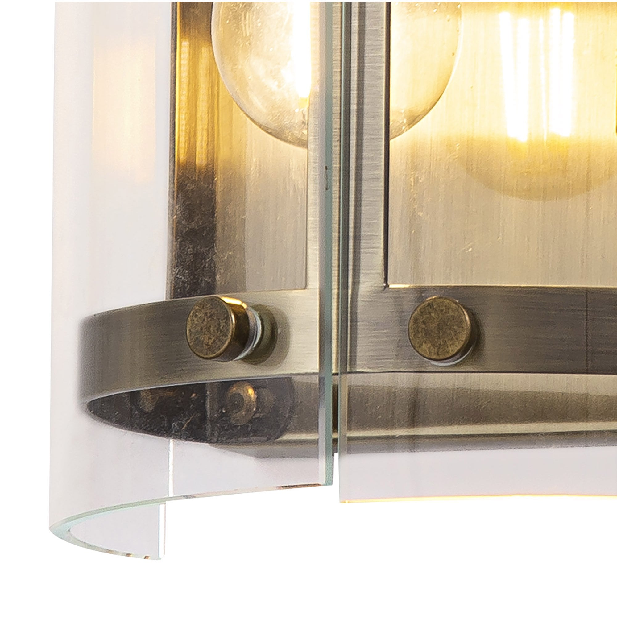 Fabula Regents 2 Light Wall Light - Antique Brass