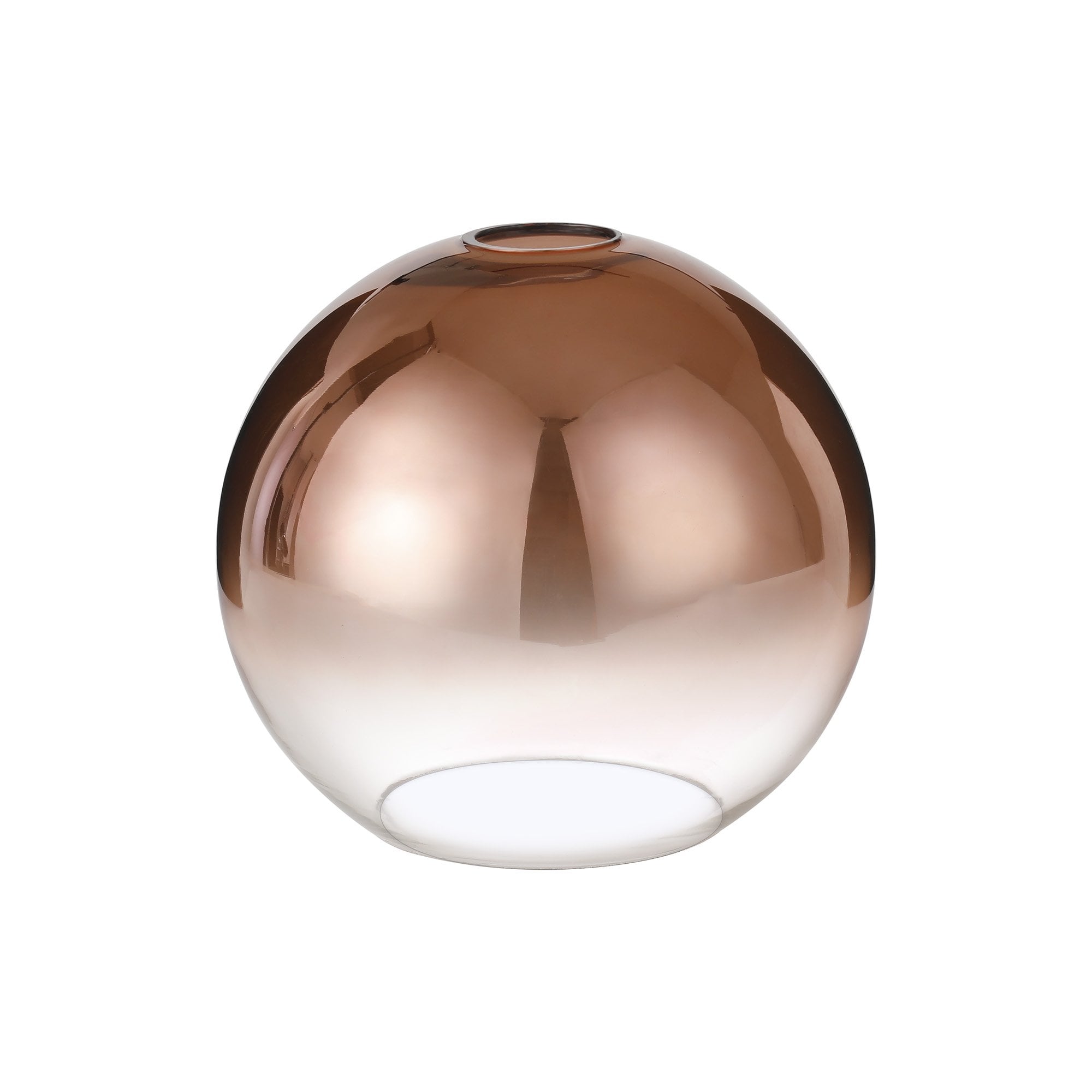Fabula Springfield 25cm Globe Shade - Copper Fade Glass - Shade Only