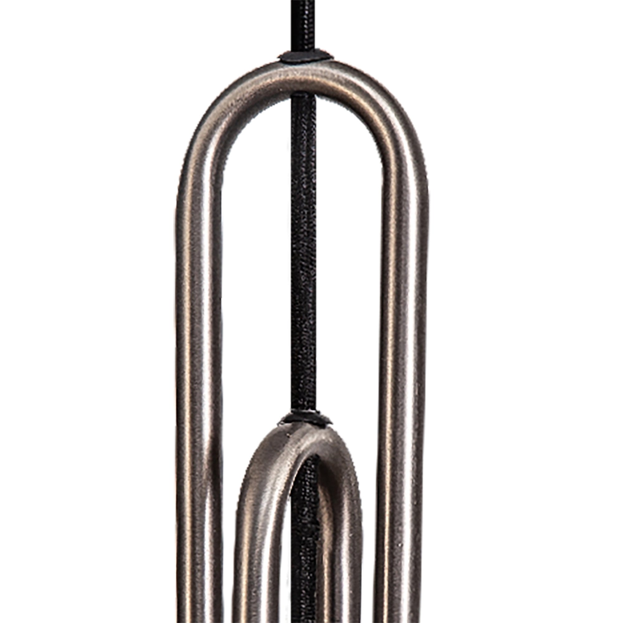 Fabula Springfield 3 Light Linear Suspension Kit - Antique Silver - Frame Only