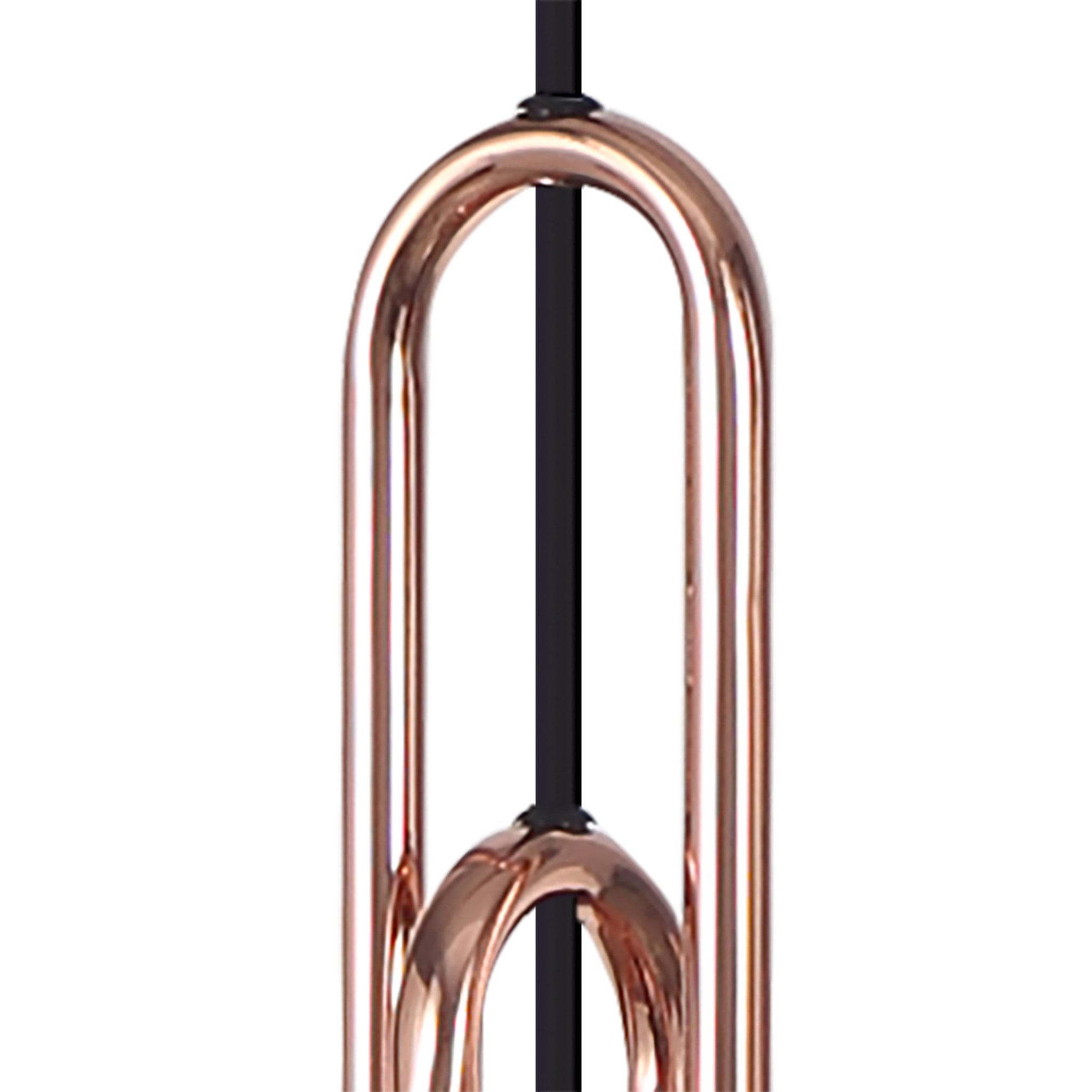 Fabula Springfield 3 Light Linear Suspension Kit - Copper - Frame Only