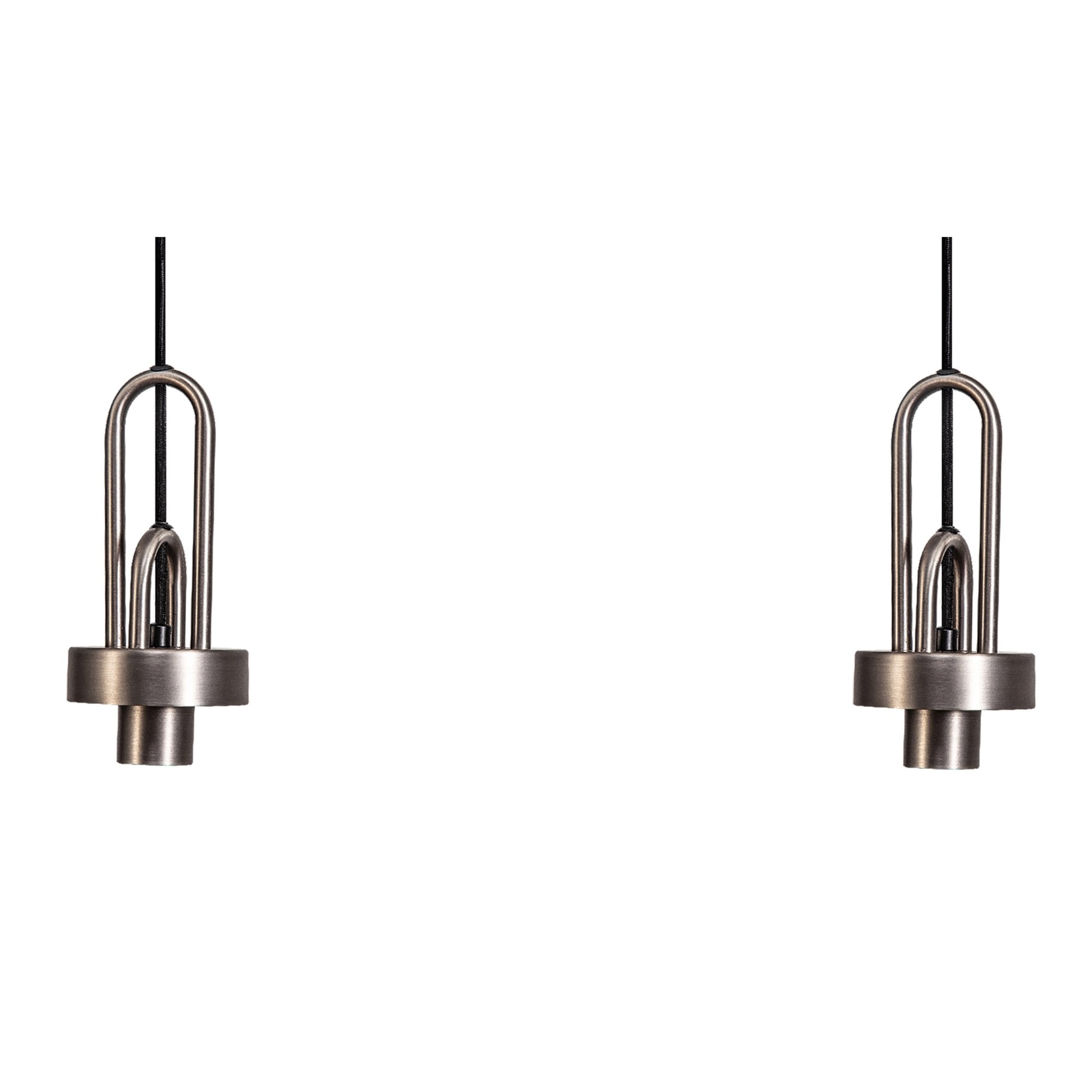 Fabula Springfield 4 Light Linear Suspension Kit - Antique Silver - Frame Only