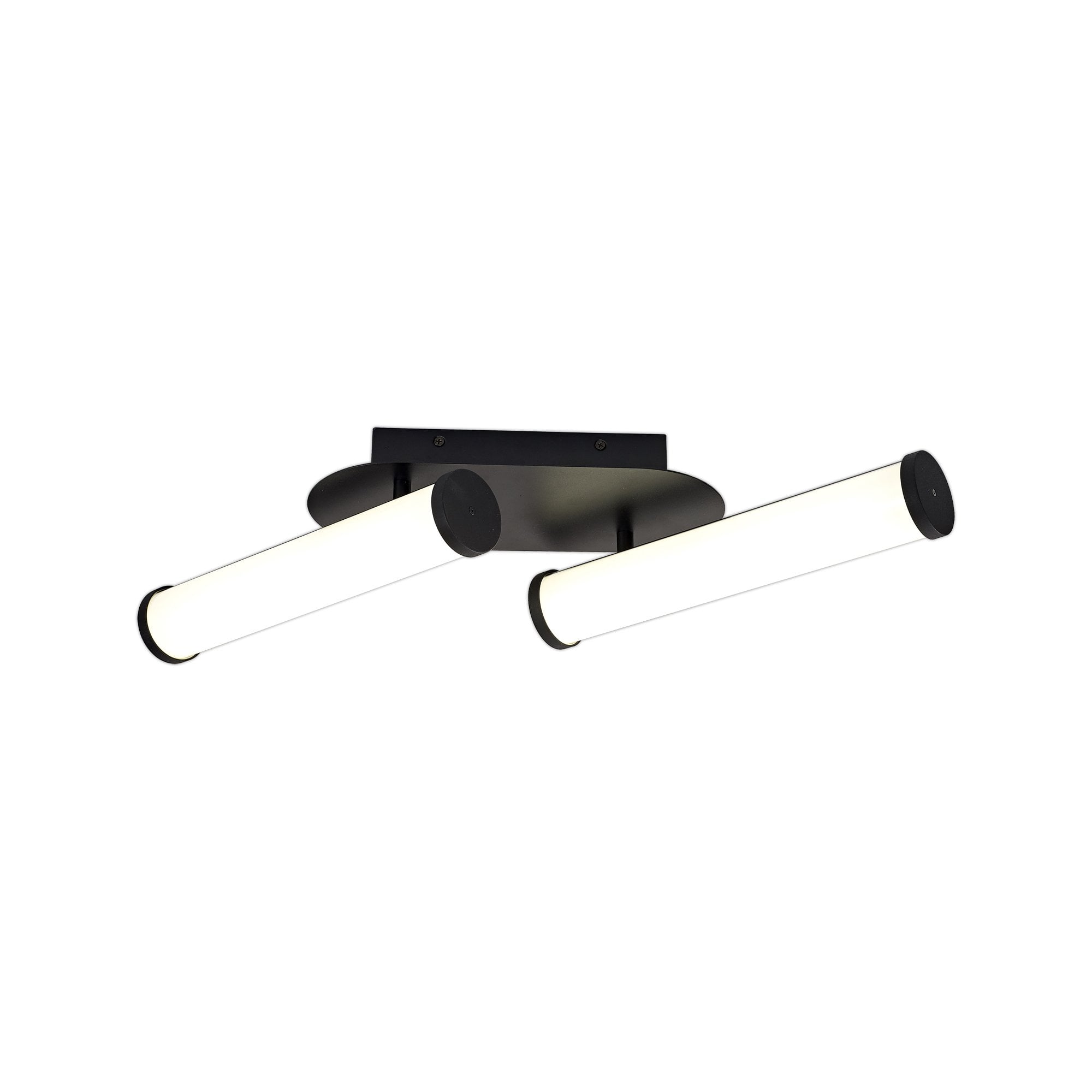 Fabula Torrington 2 Light Ceiling Light - Sand Black - IP44