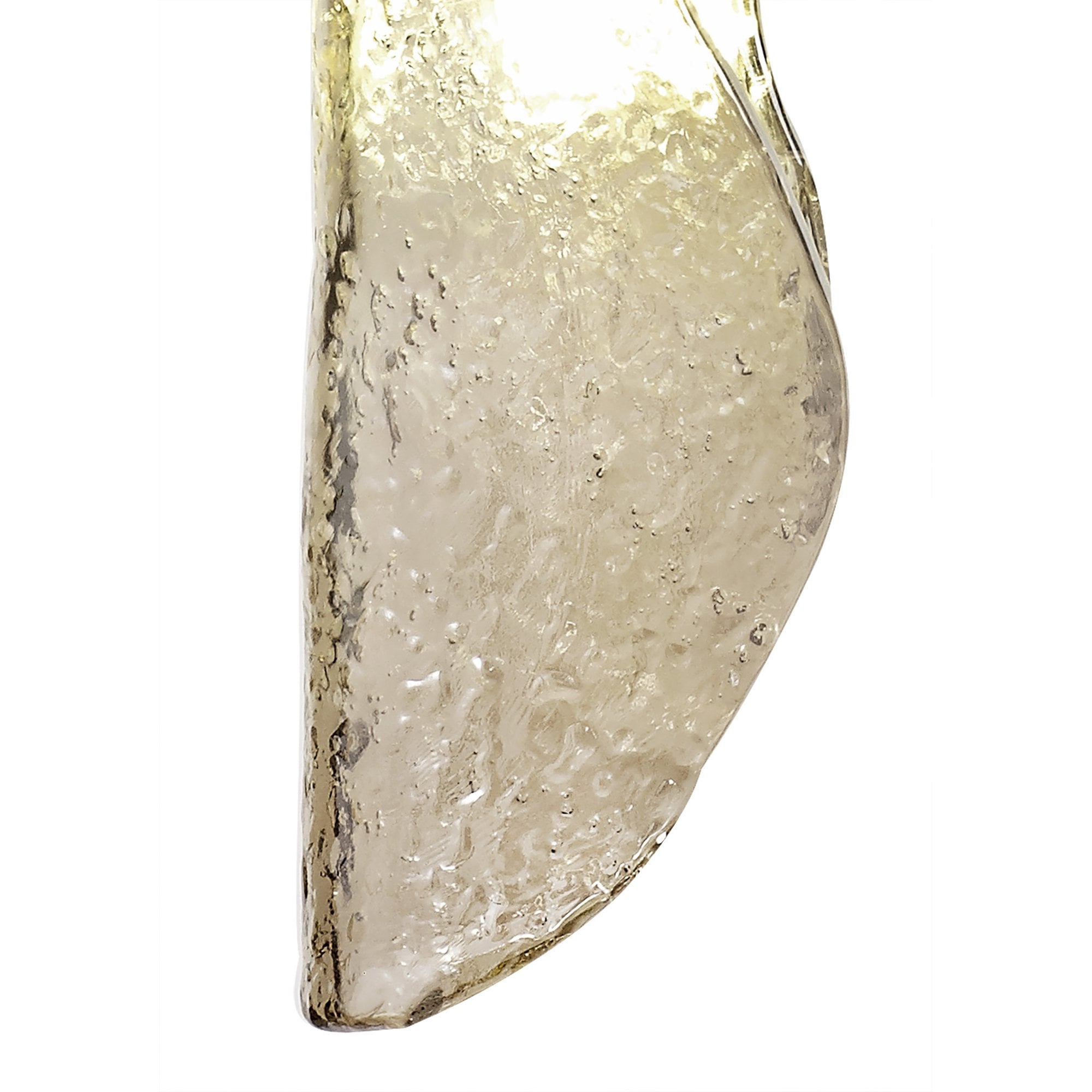 Fabula Treetops Single Wall Light - Brass & Cognac Glass