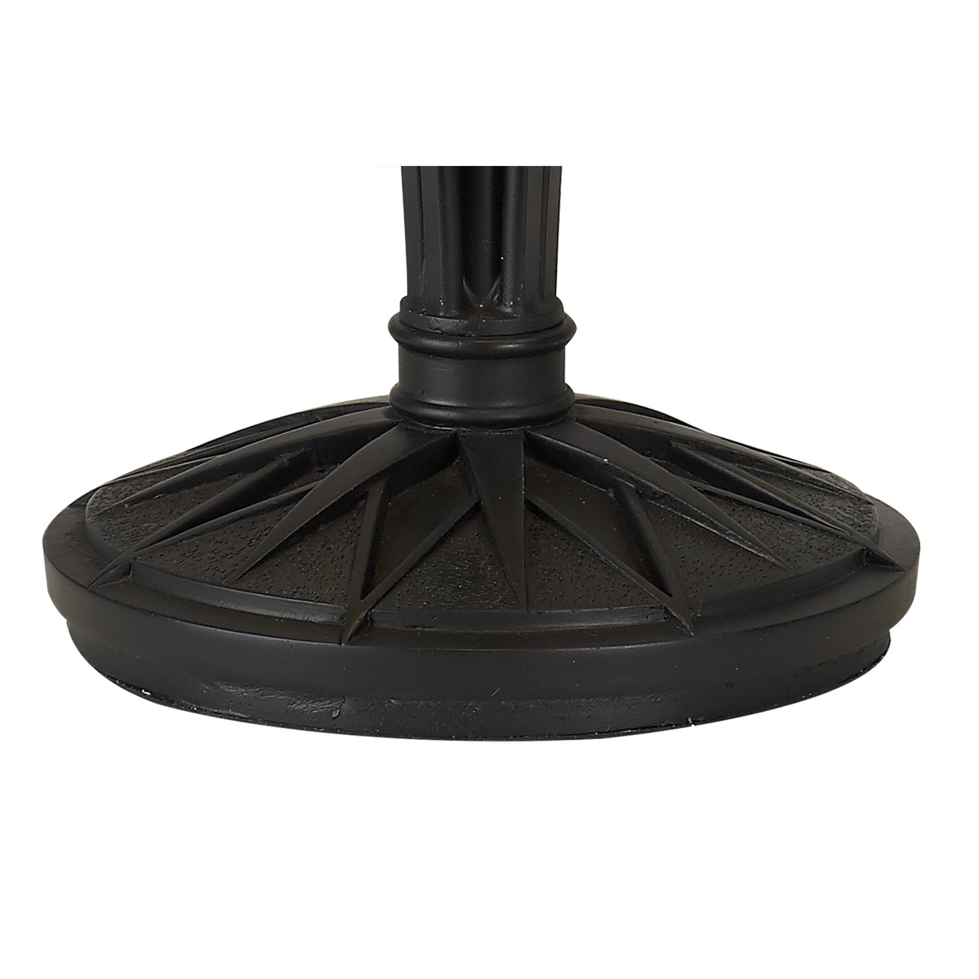 Fabula Woodbine 2 Light Tiffany Table Lamp - Red & Orange