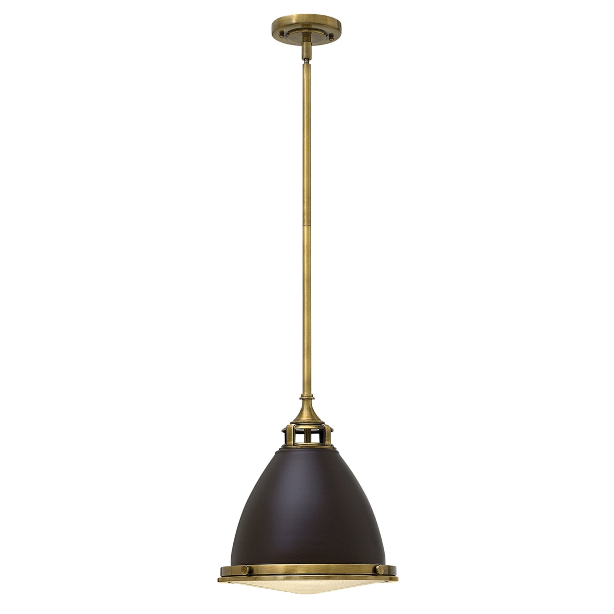 Hinkley Amelia Single Medium Pendant - Buckeye Bronze/Restoration Bronze