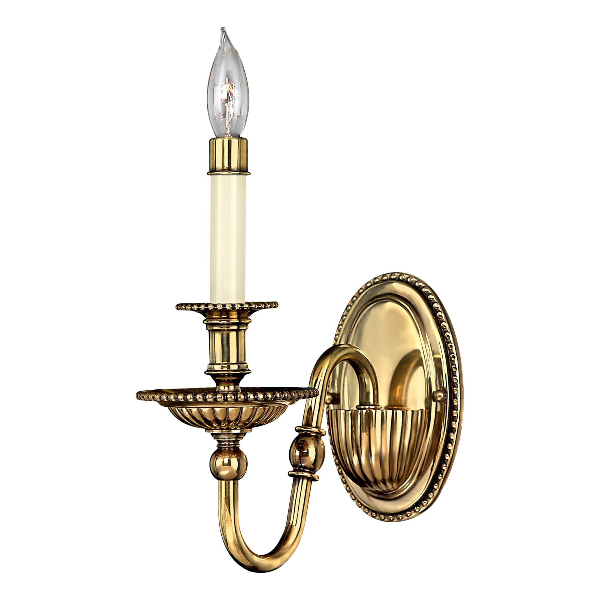 Hinkley Cambridge Single Wall Light - Burnished Brass