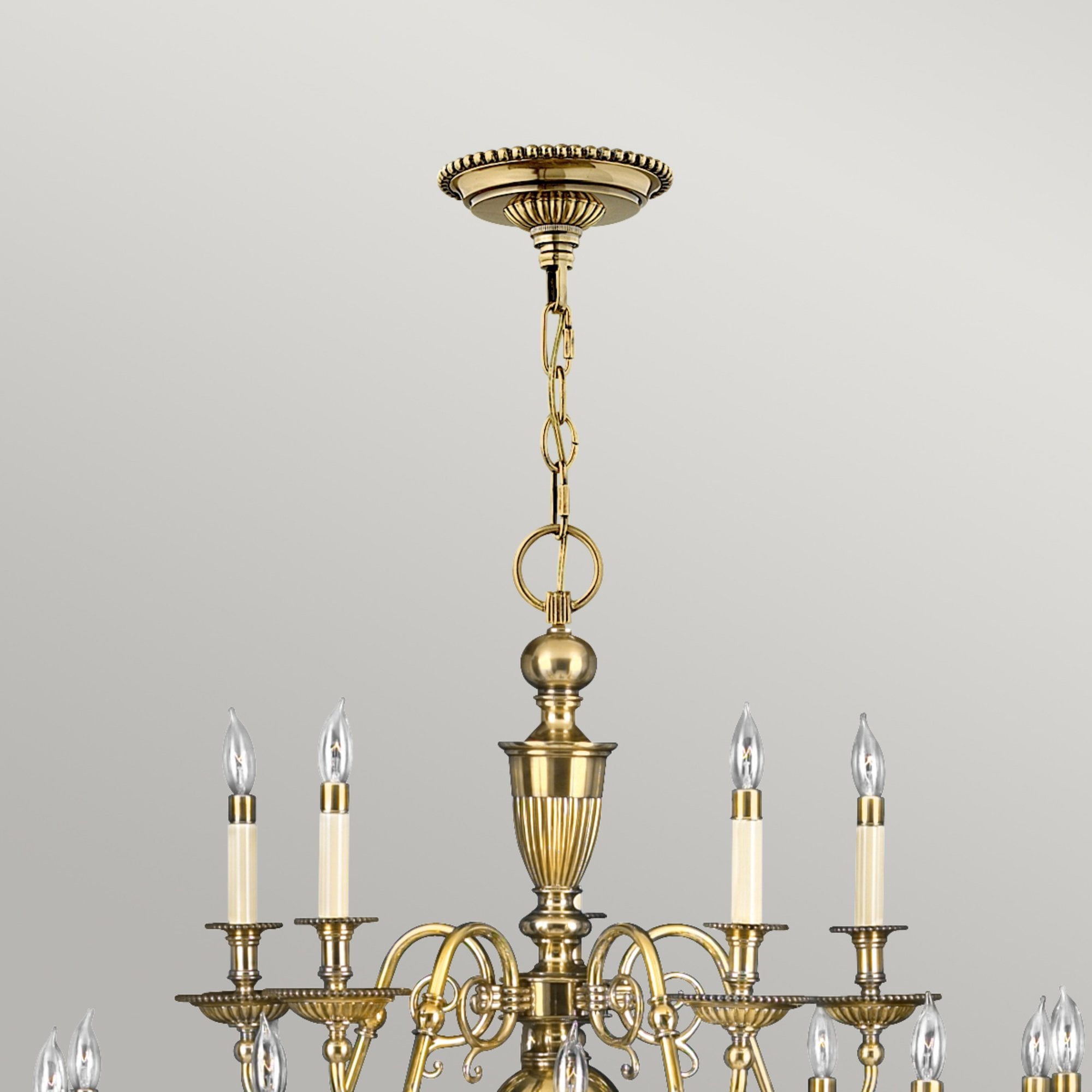 Hinkley Cambridge 25 Light Chandelier - Burnished Brass