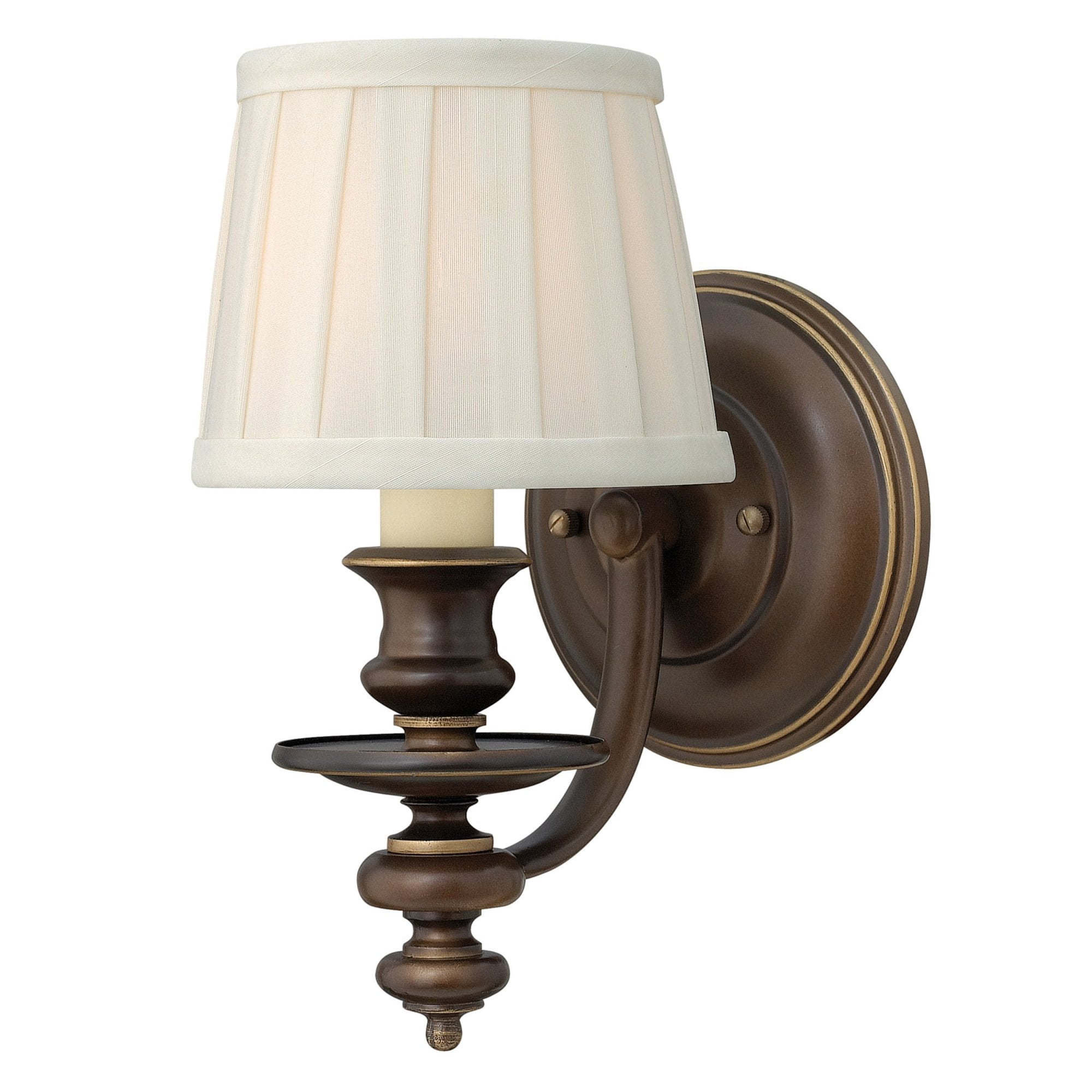 Hinkley Dunhill Single Wall Light - Royal Bronze