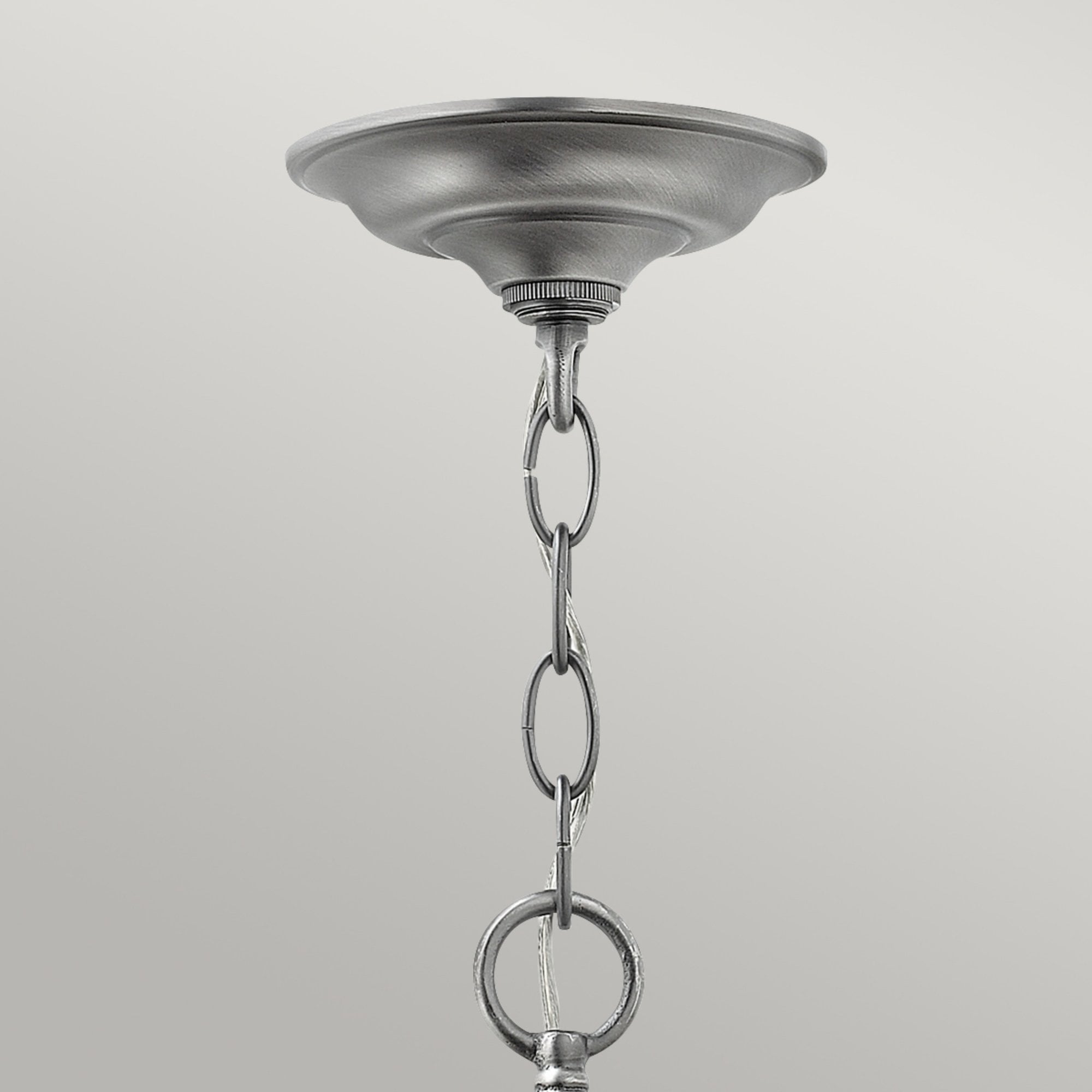 Hinkley Gentry 6 Light Large Pendant - Pewter