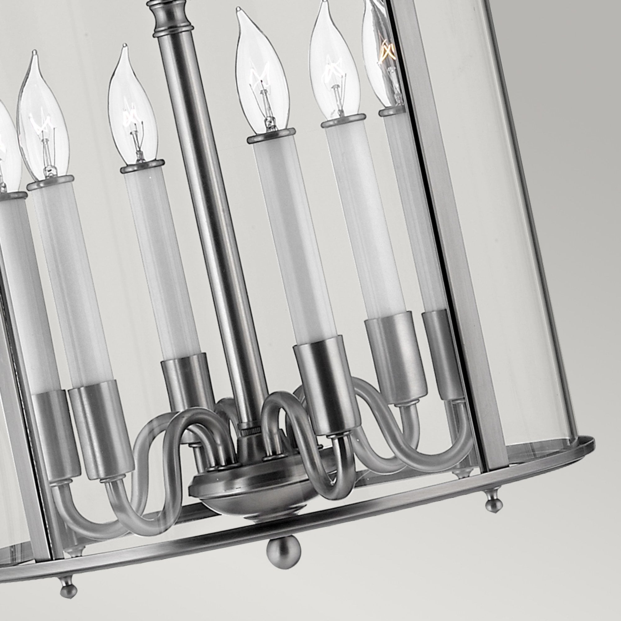Hinkley Gentry 6 Light Large Pendant - Pewter