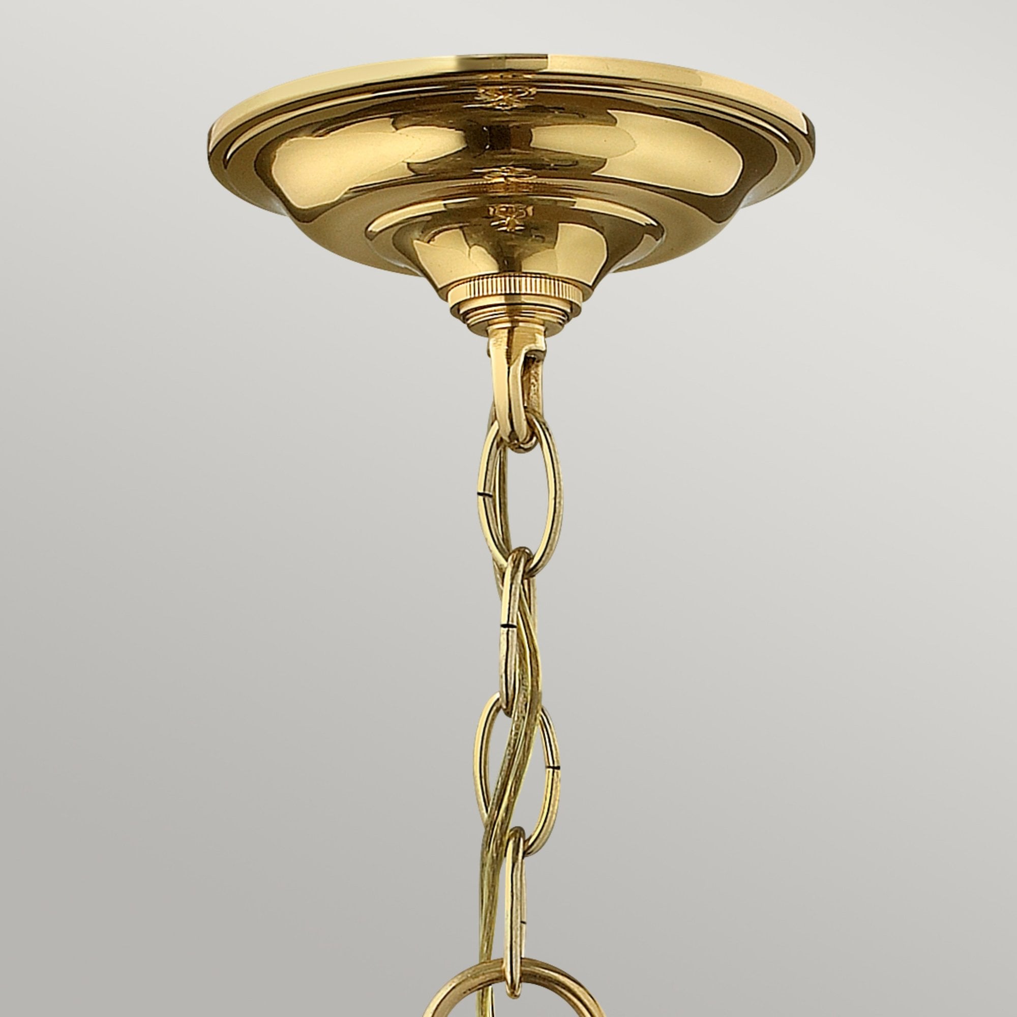 Hinkley Gentry 4 Light Medium Pendant - Polished Brass
