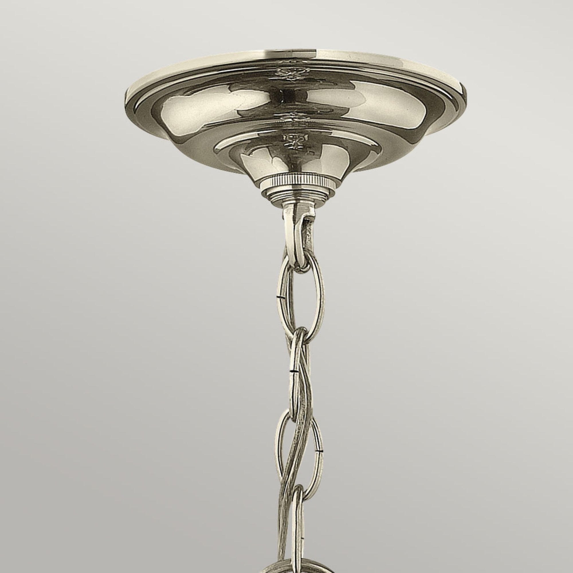 Hinkley Gentry 4 Light Medium Pendant - Polished Nickel