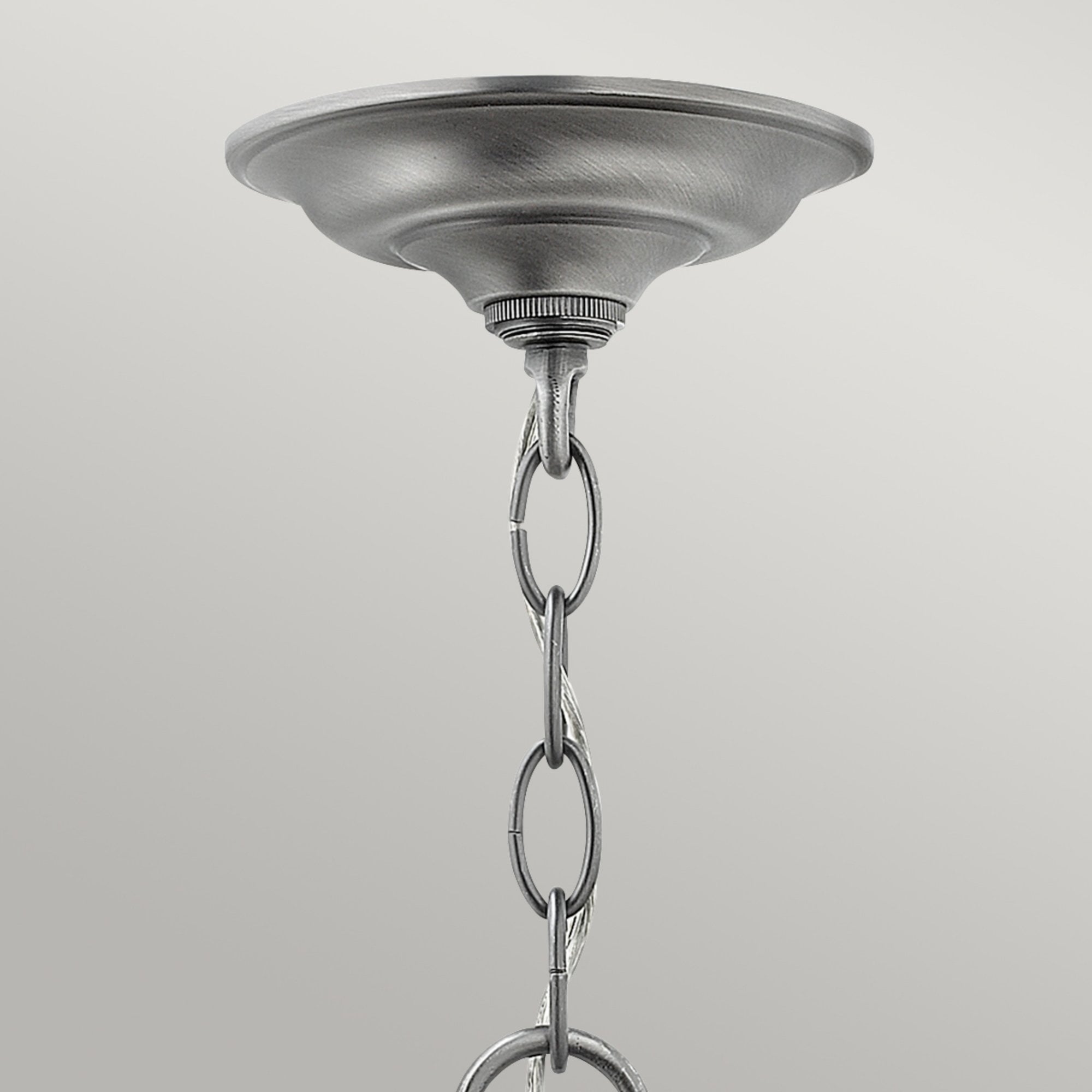 Hinkley Gentry 4 Light Medium Pendant - Pewter