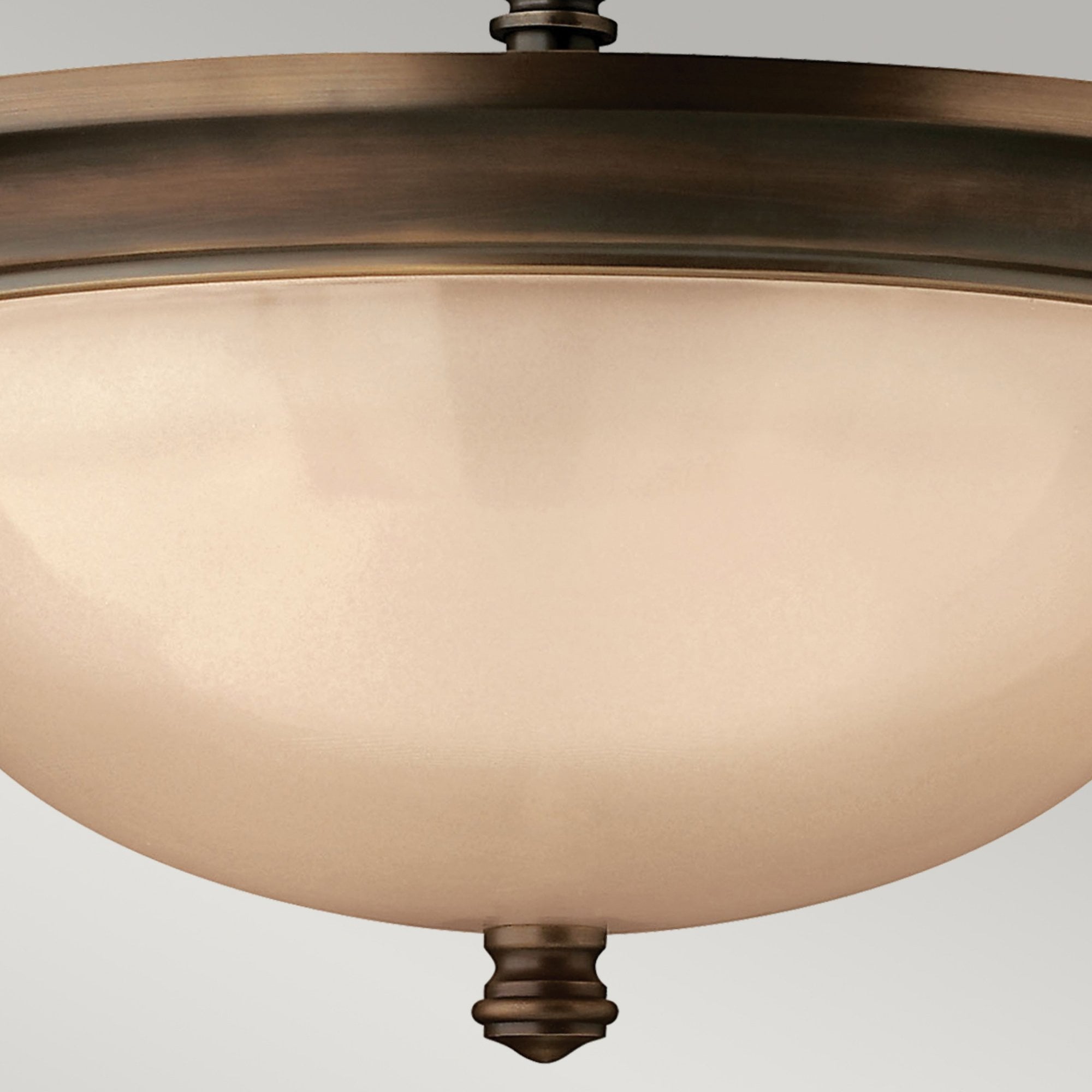Hinkley Mayflower 3 Light Semi-Flush - Olde Bronze