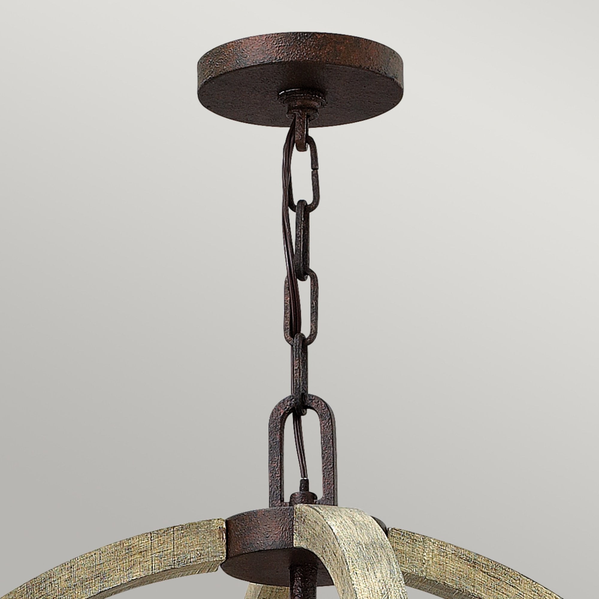 Hinkley Middlefield 4 Light Chandelier  - Iron Rust