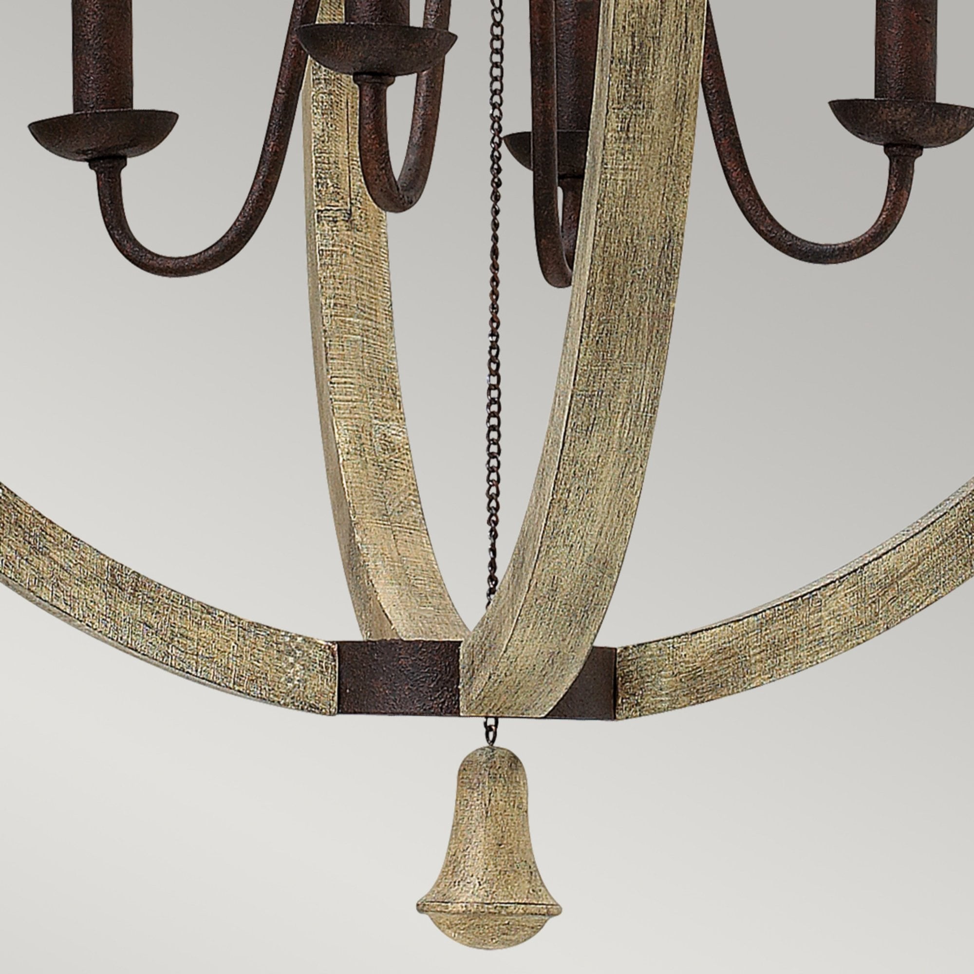 Hinkley Middlefield 4 Light Chandelier  - Iron Rust