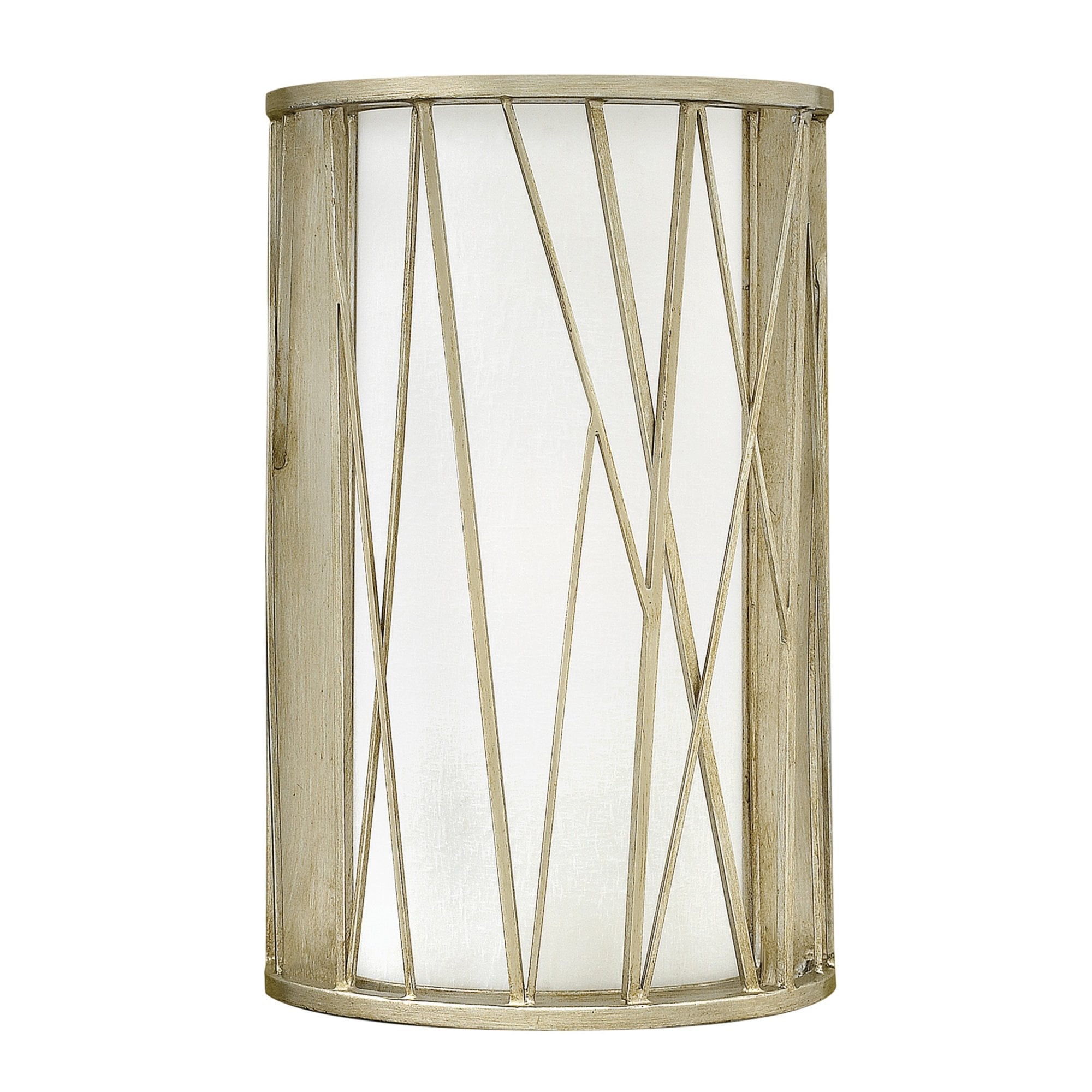 Hinkley Nest Single Wall Light - Silver Leaf