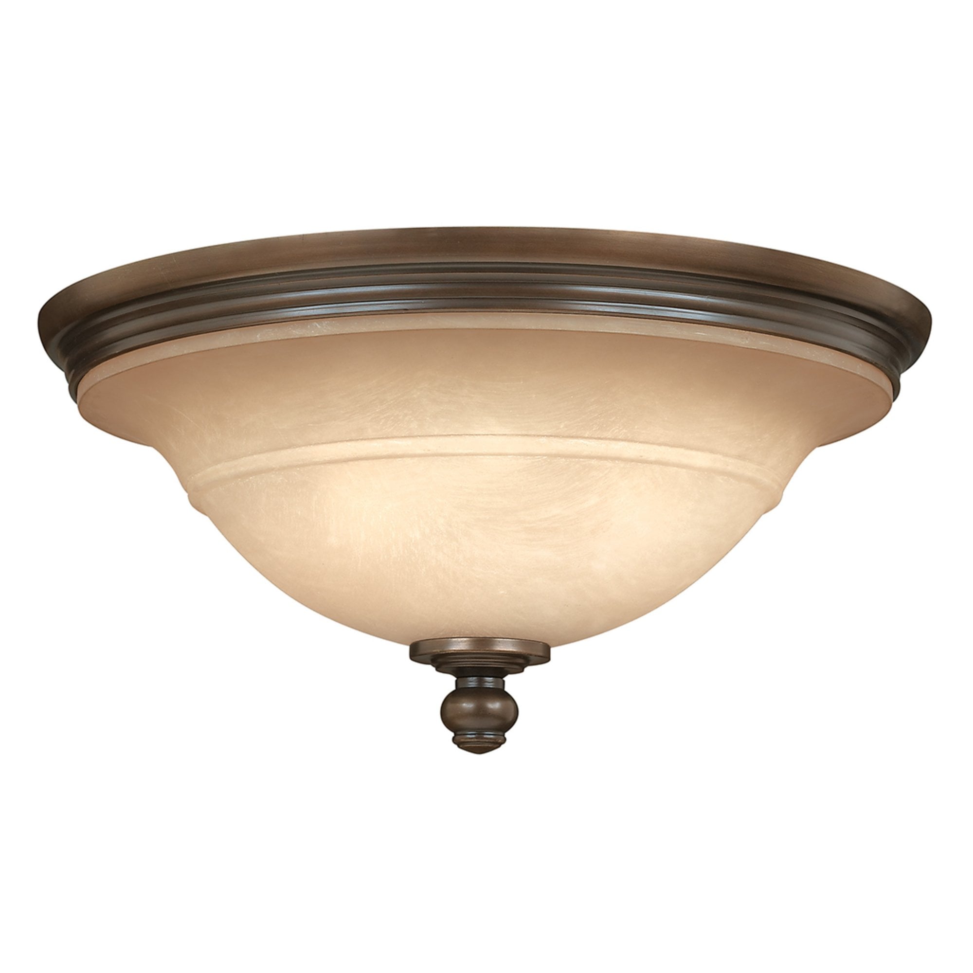 Hinkley Plymouth 3 Light Flush - Olde Bronze