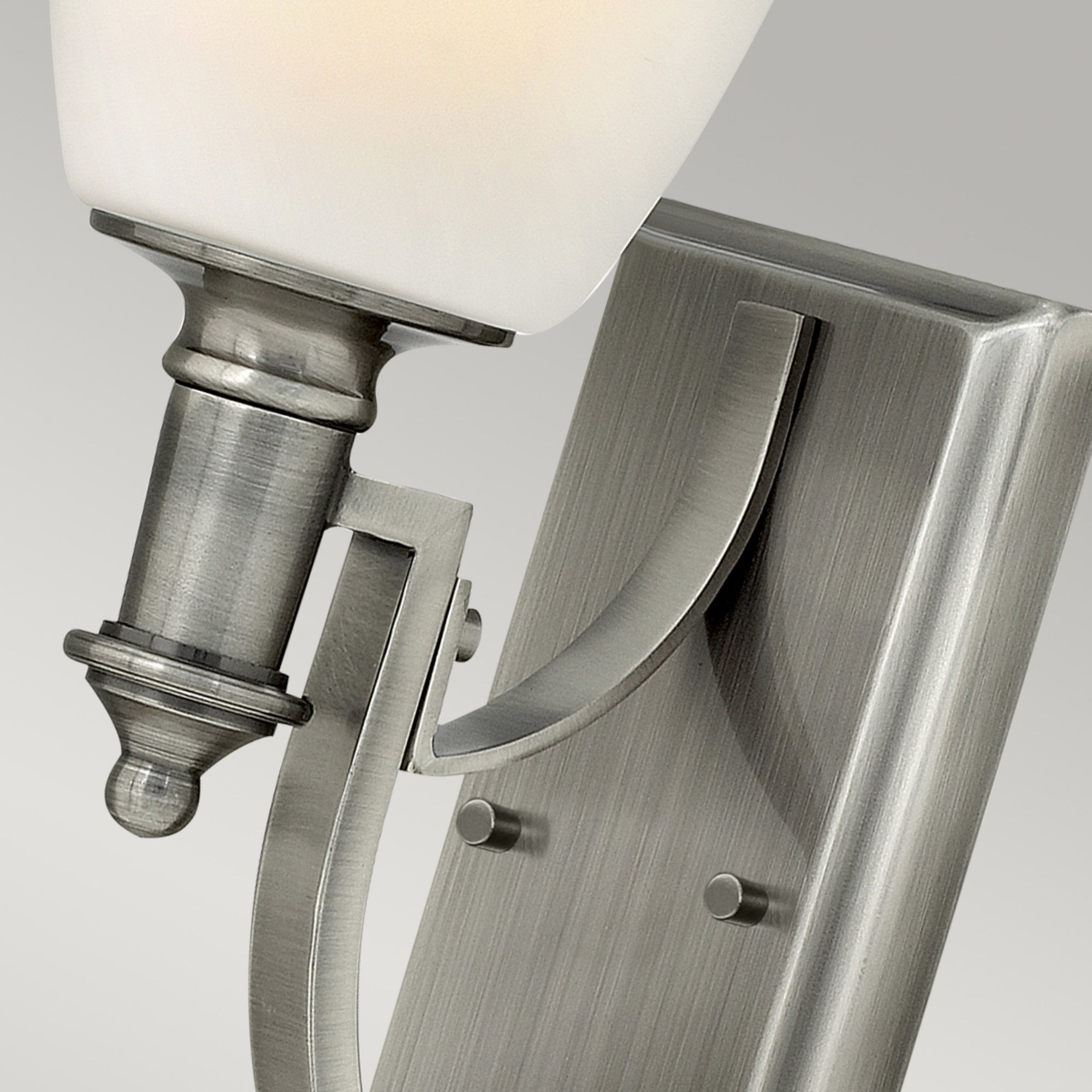 Hinkley Truman Single Wall Light - Antique Nickel