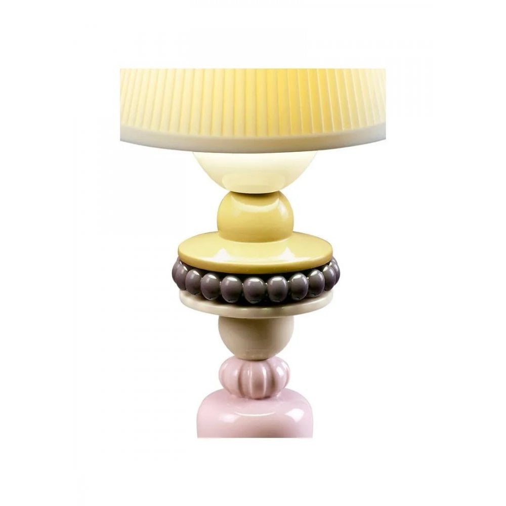 Lladro Sunflower Firefly Table Lamp - Blue