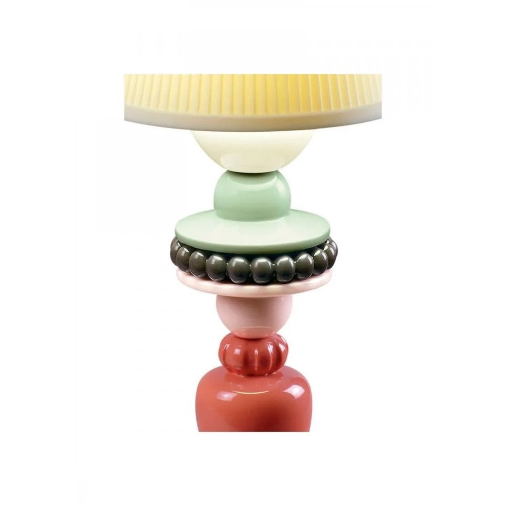 Lladro Sunflower Firefly Table Lamp - Ivory