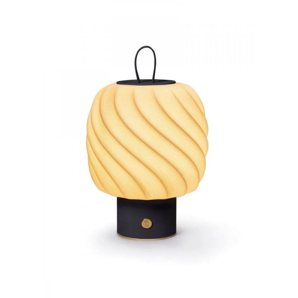 Lladro Ice Cream Portable Medium Lamp - Black