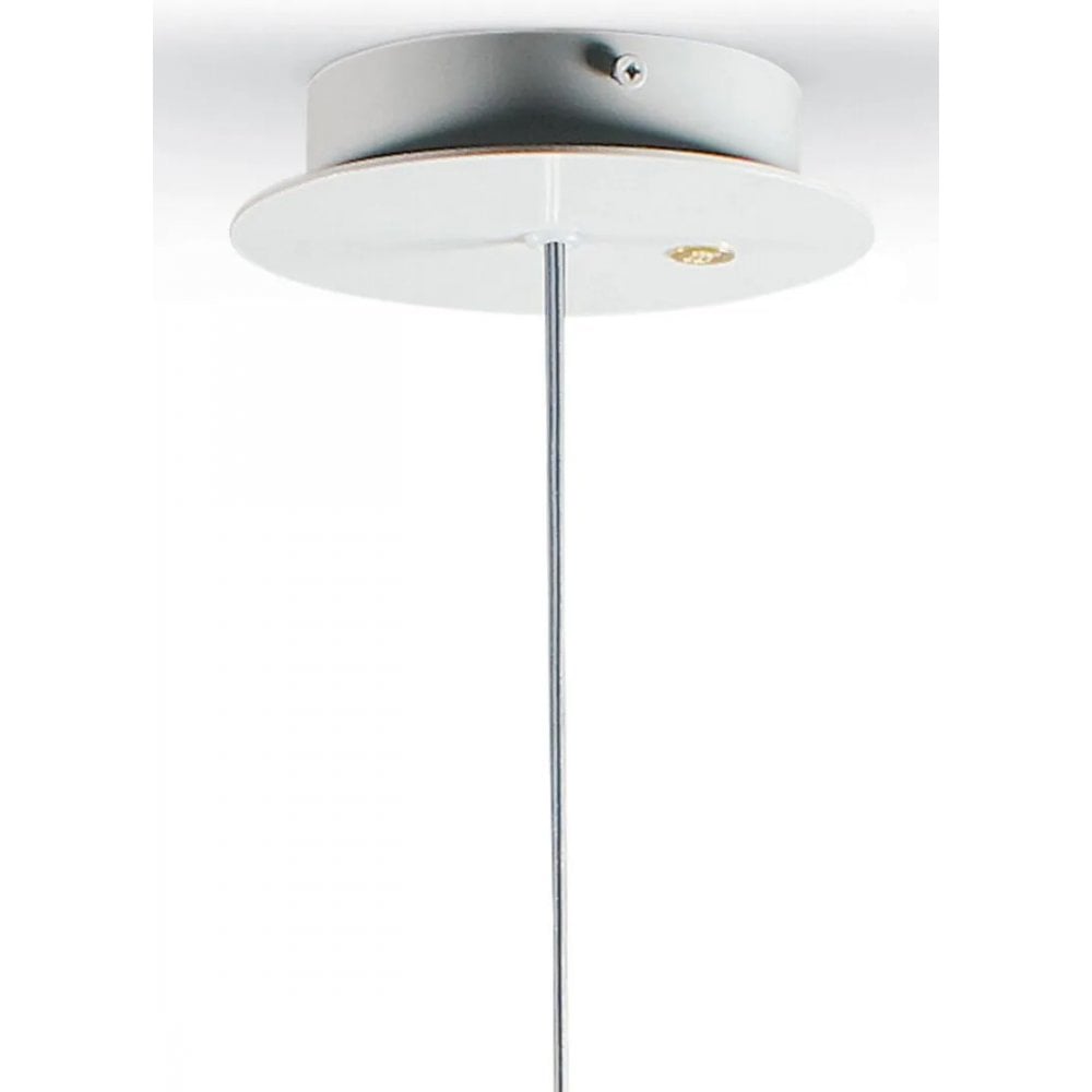 Lladro Belle De Nuit Lithophane Hanging Lamp - Golden Luster