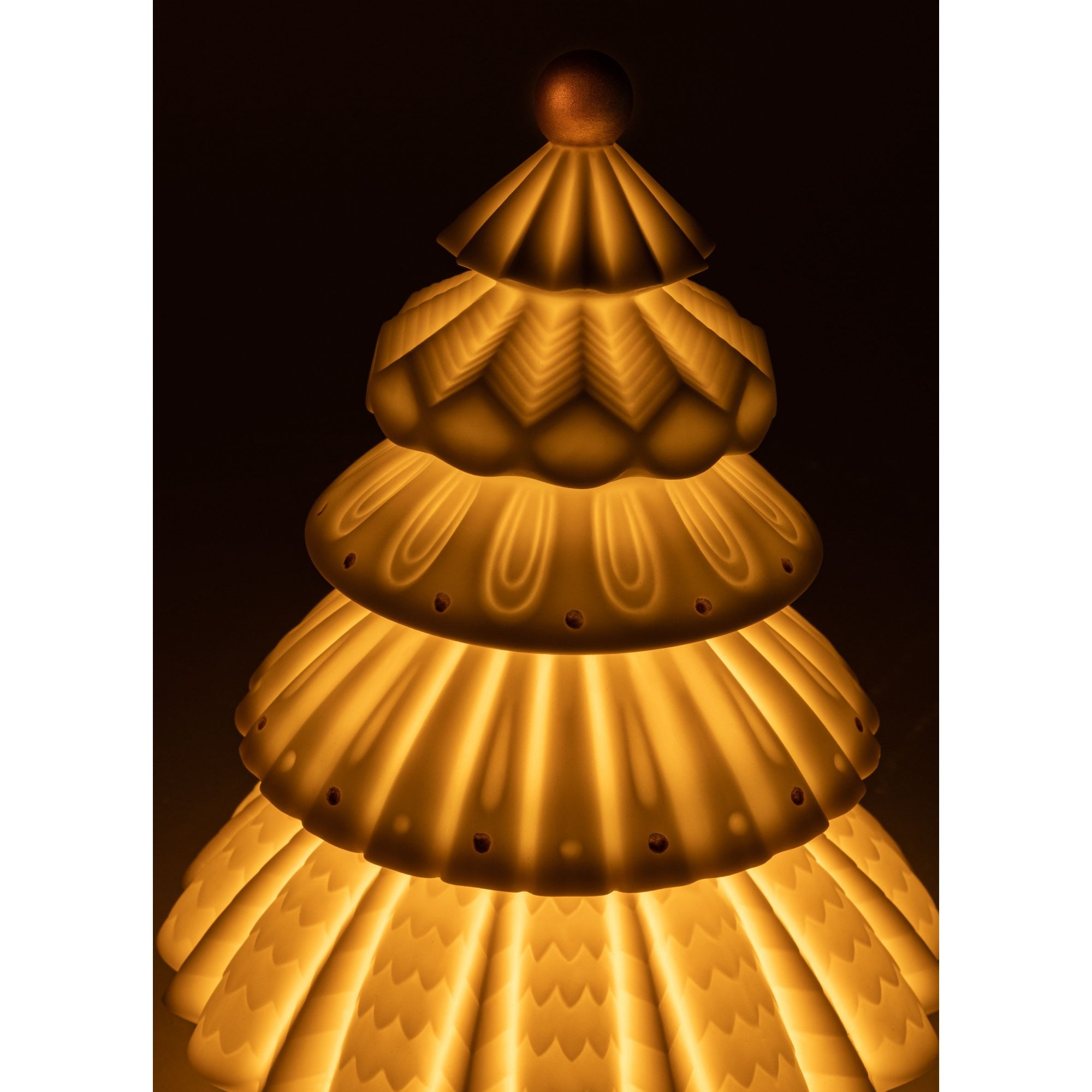Lladro Christmas Tree Lamp