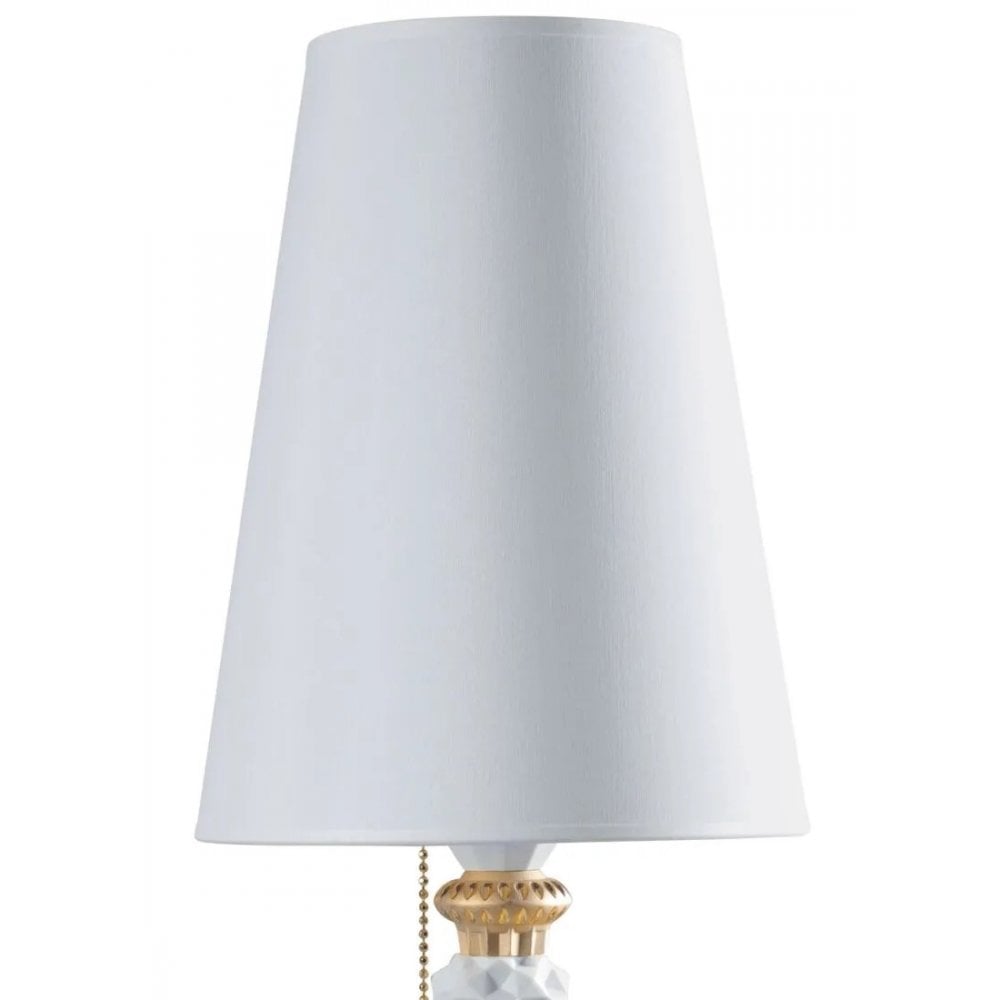 Lladro Belle De Nuit Table Lamp - Golden Luster