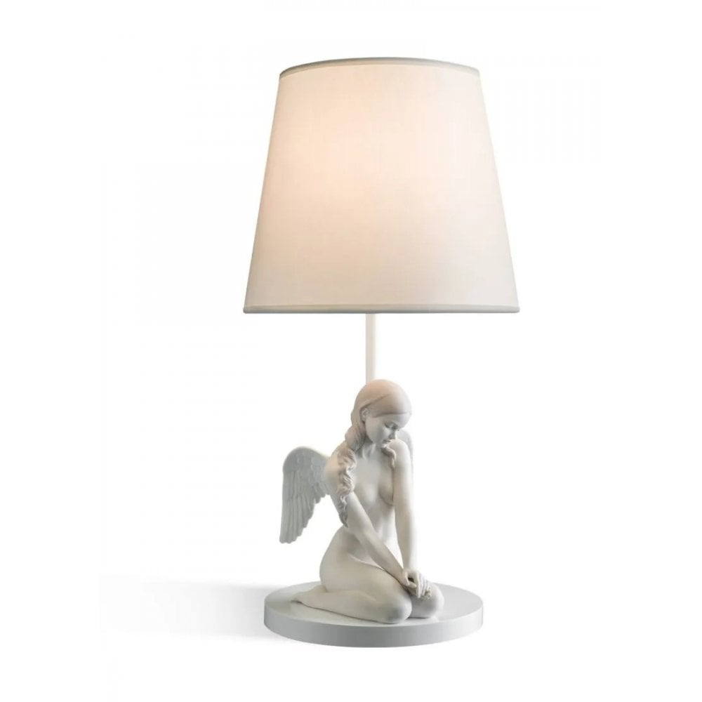 Lladro Beautiful Angel Table Lamp